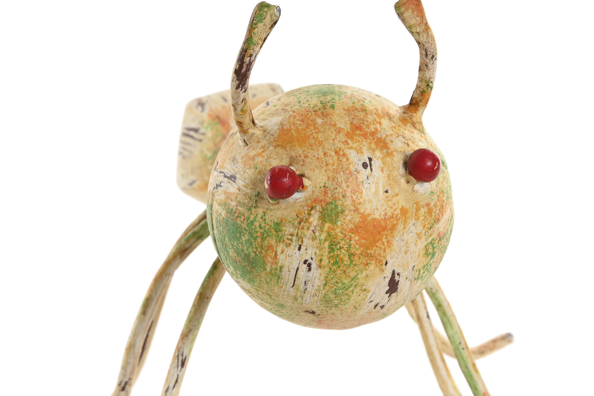 DECORACION METAL 24X23X16 HORMIGA VERDE 2