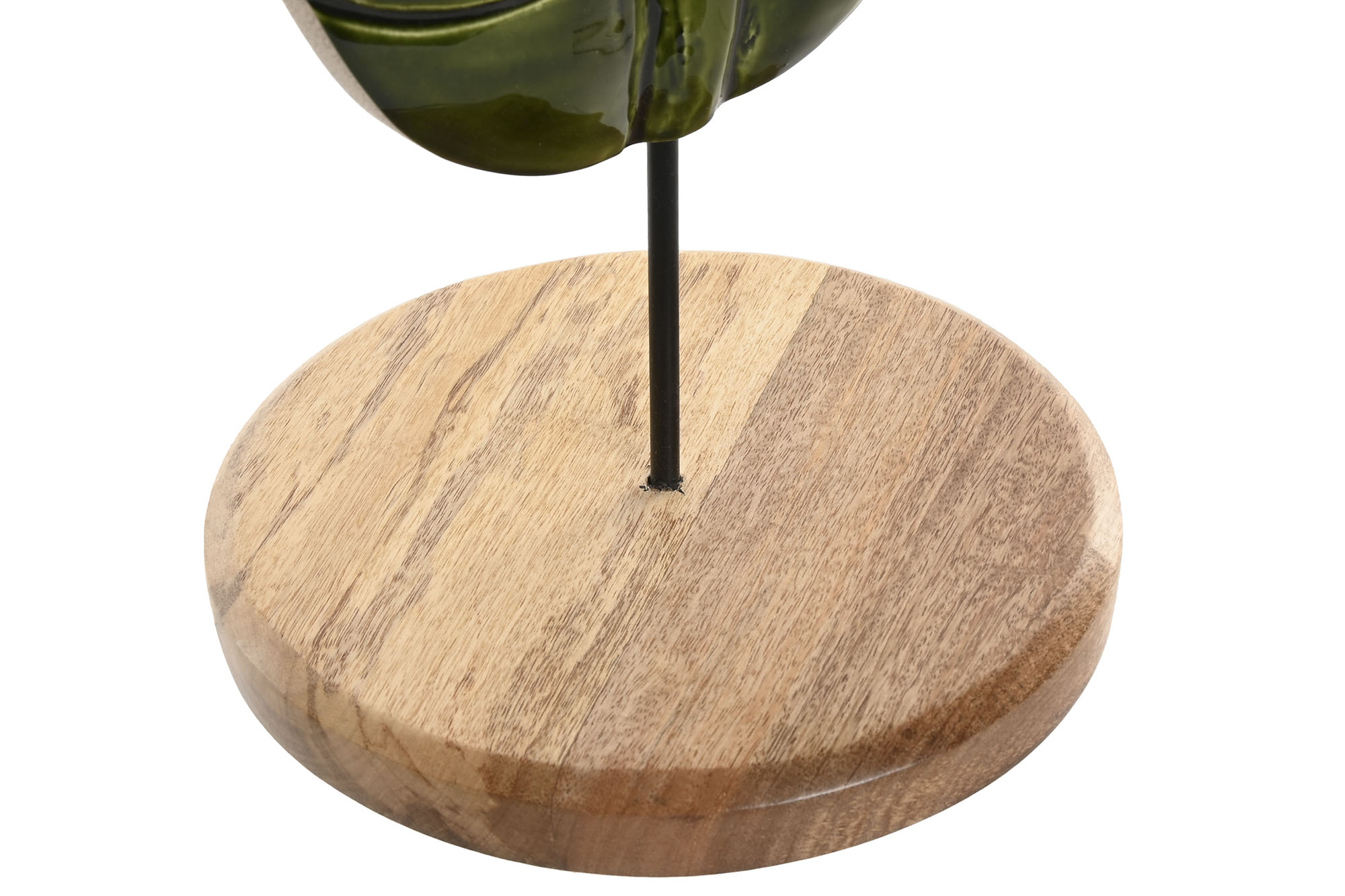 DECORACION  MANGO METAL 22X25X110 HOJA LACADO 3