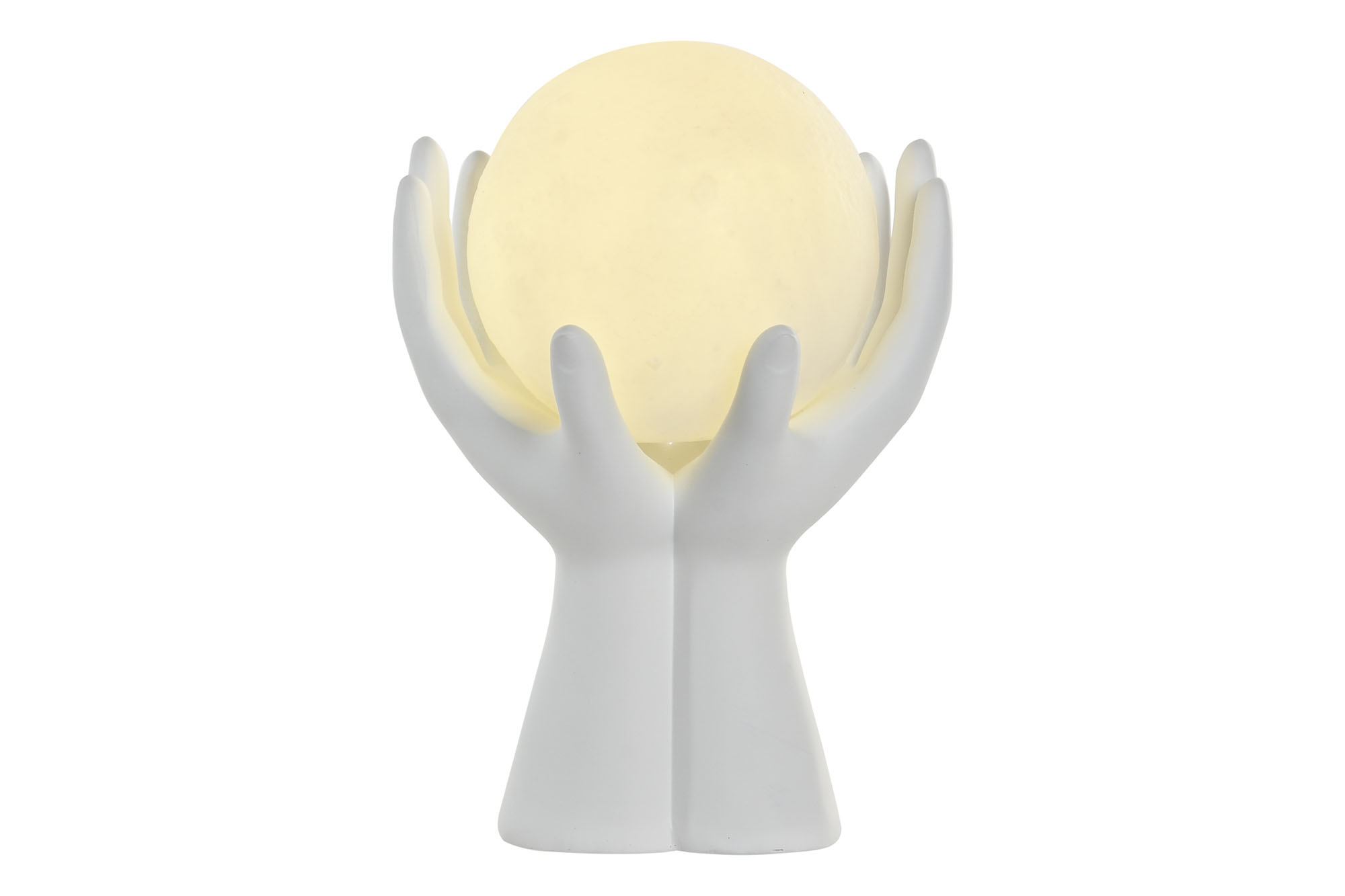 DECORACION LUMINOSA LED RESINA 12,5X11X18,5 MANO 2