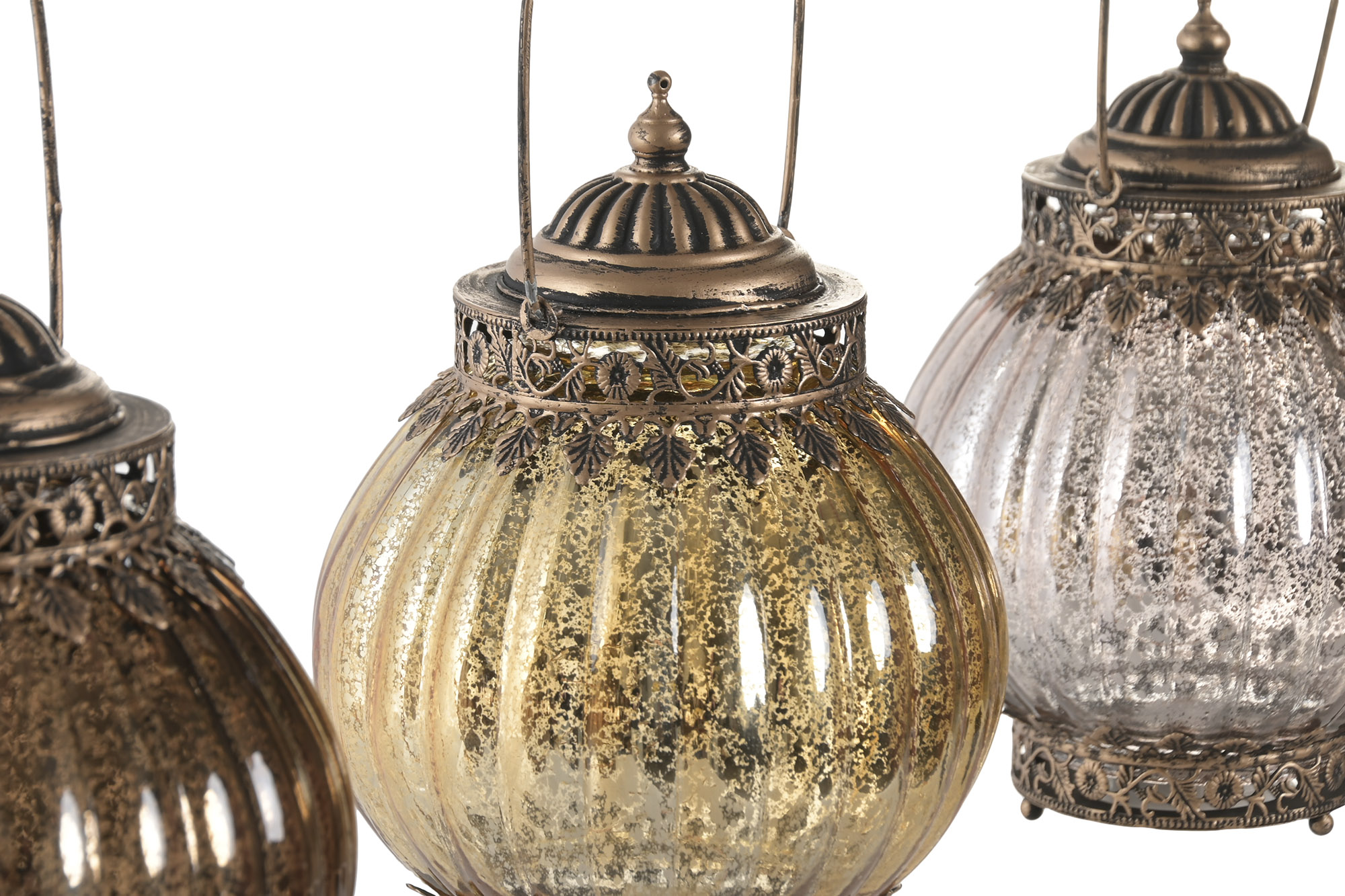 DECORACION LUMINOSA LED 14,5X14,5X21,5 2XAAA BRONC 3