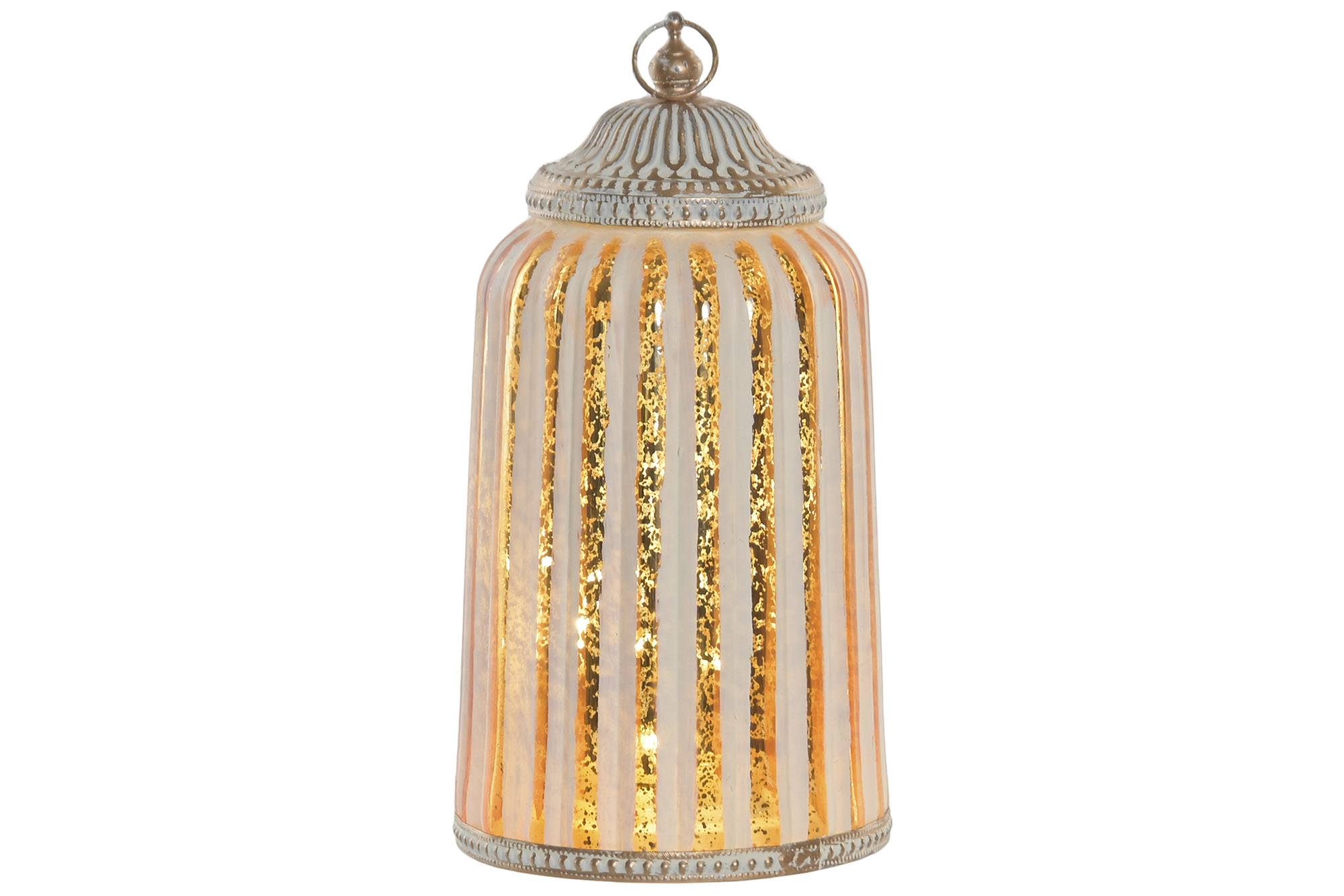 DECORACION LUMINOSA LED 11,5X11,5X21,5 2xAAA 2