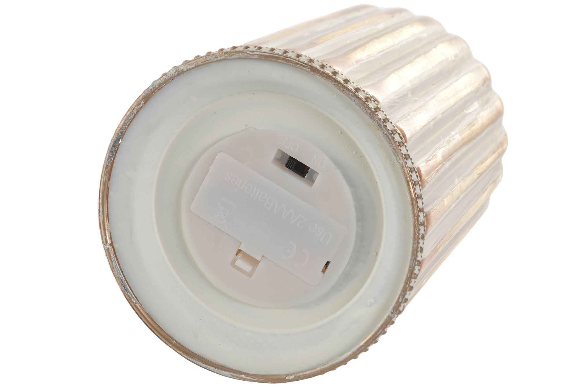 DECORACION LUMINOSA LED 11,5X11,5X21,5 2xAAA 4