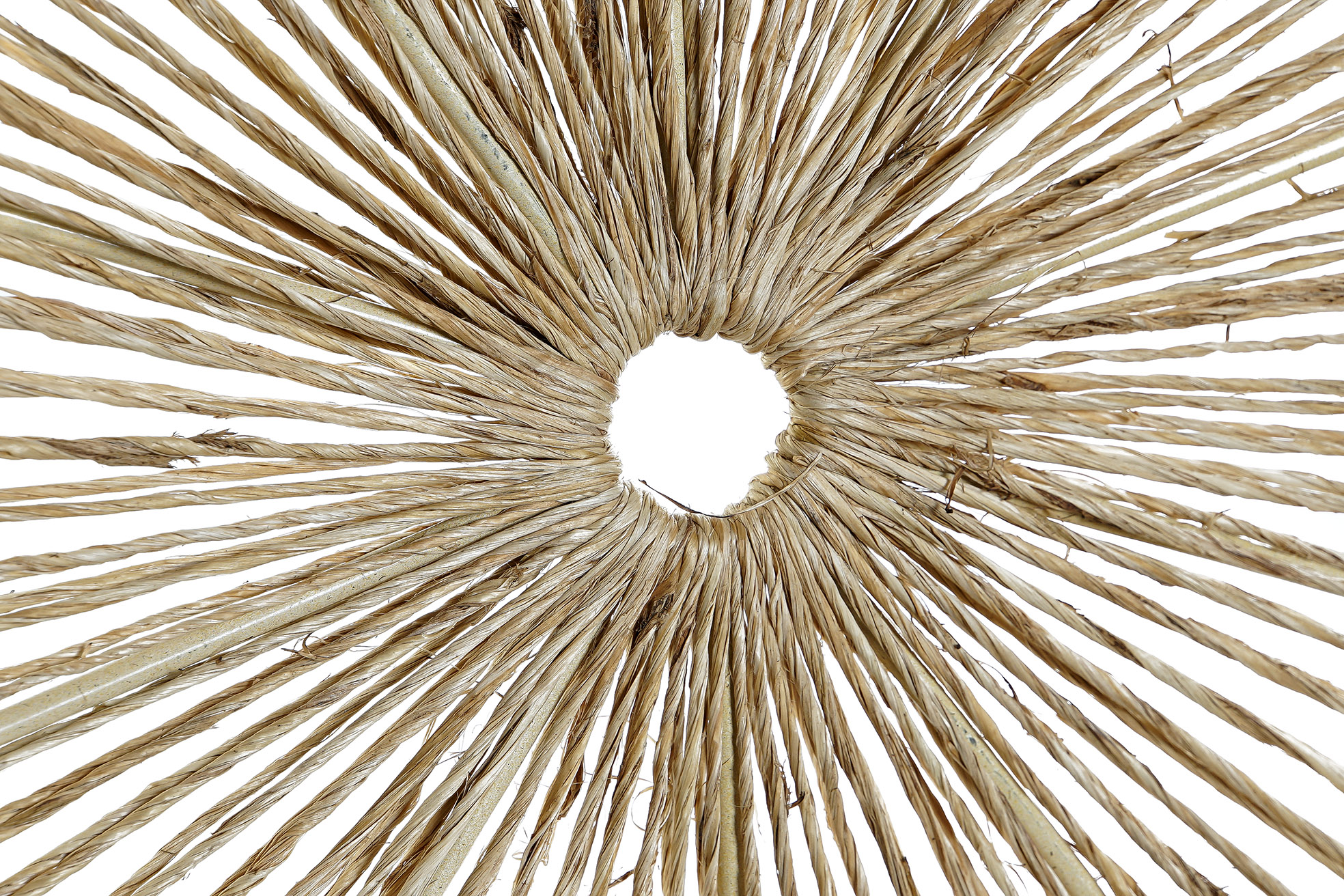 DECORACION PARED YUTE METAL 60X0,5X60 NATURAL 3