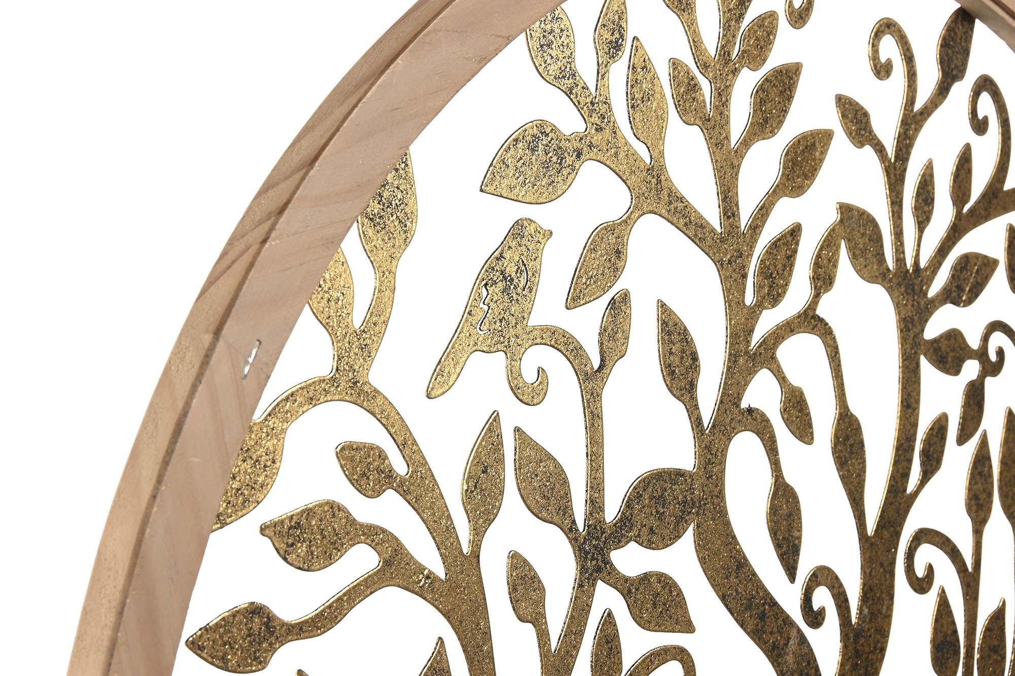 DECORACION PARED METAL 60X1,5X60 ARBOL RAIZ