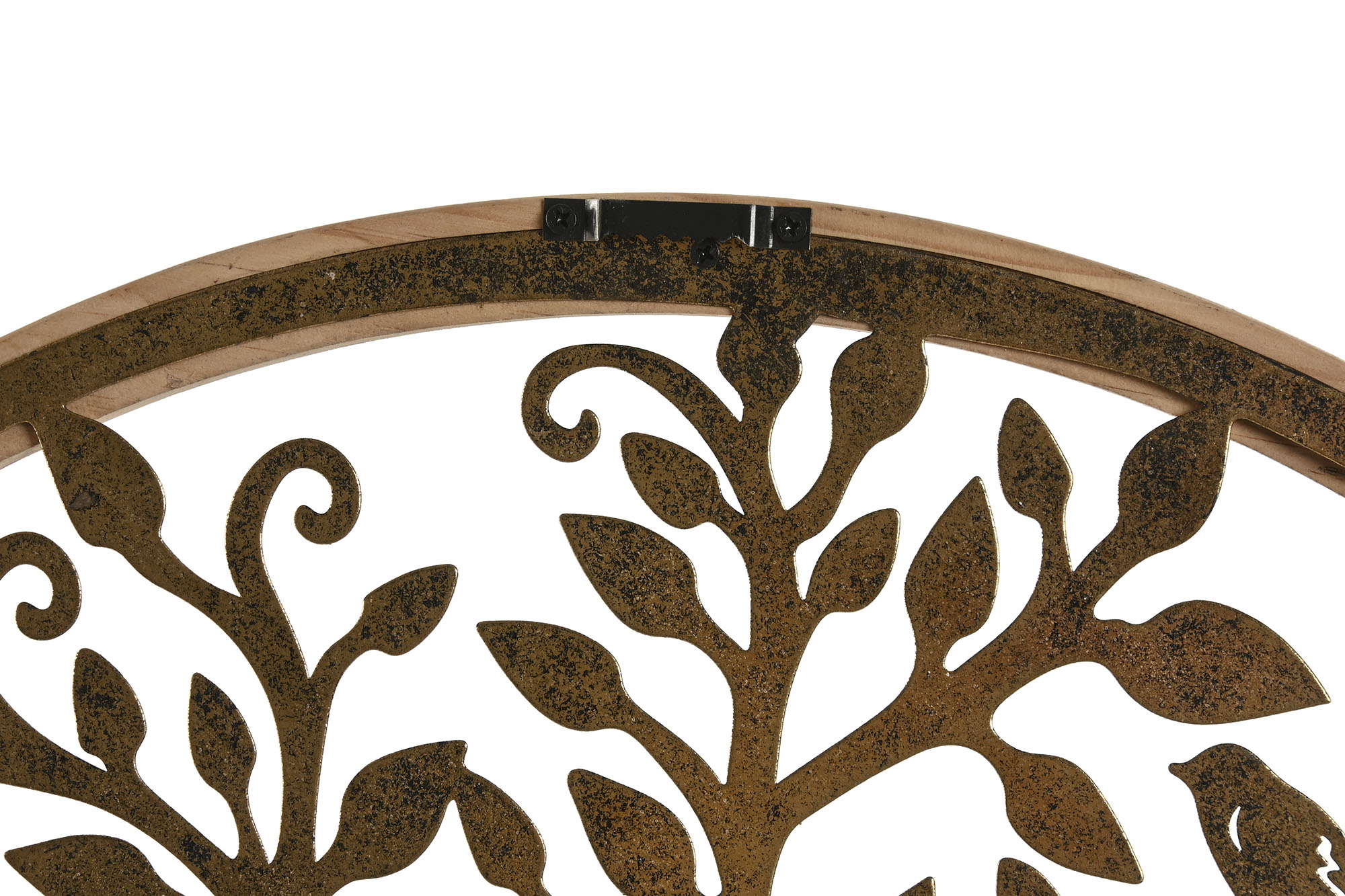 DECORACION PARED METAL 60X1,5X60 ARBOL RAIZ 2