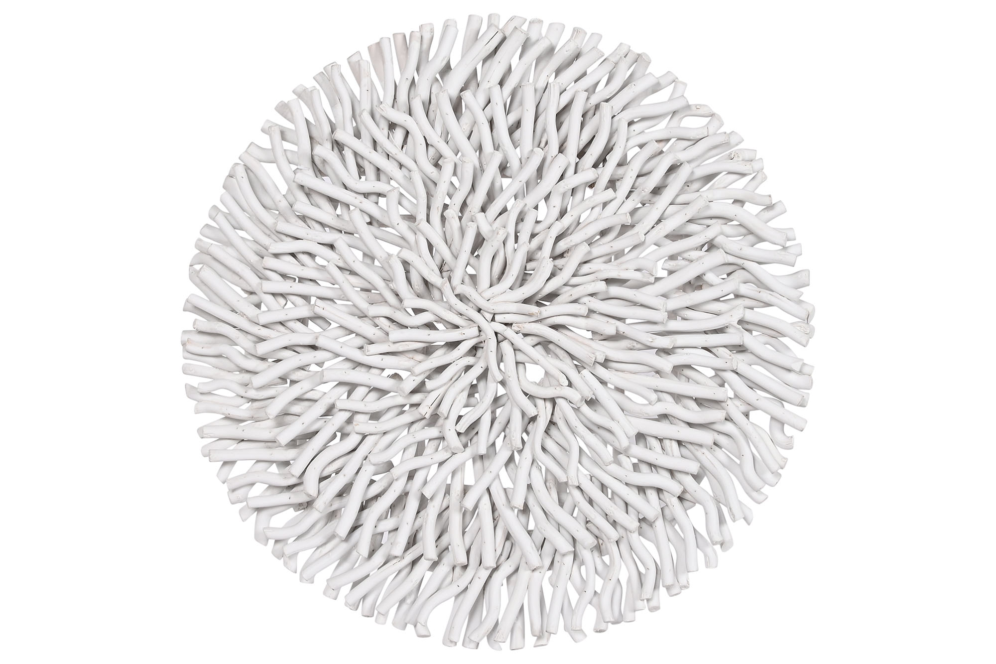 DECORACION PARED MADERA 60X7X60 DESGASTADO BLANCO