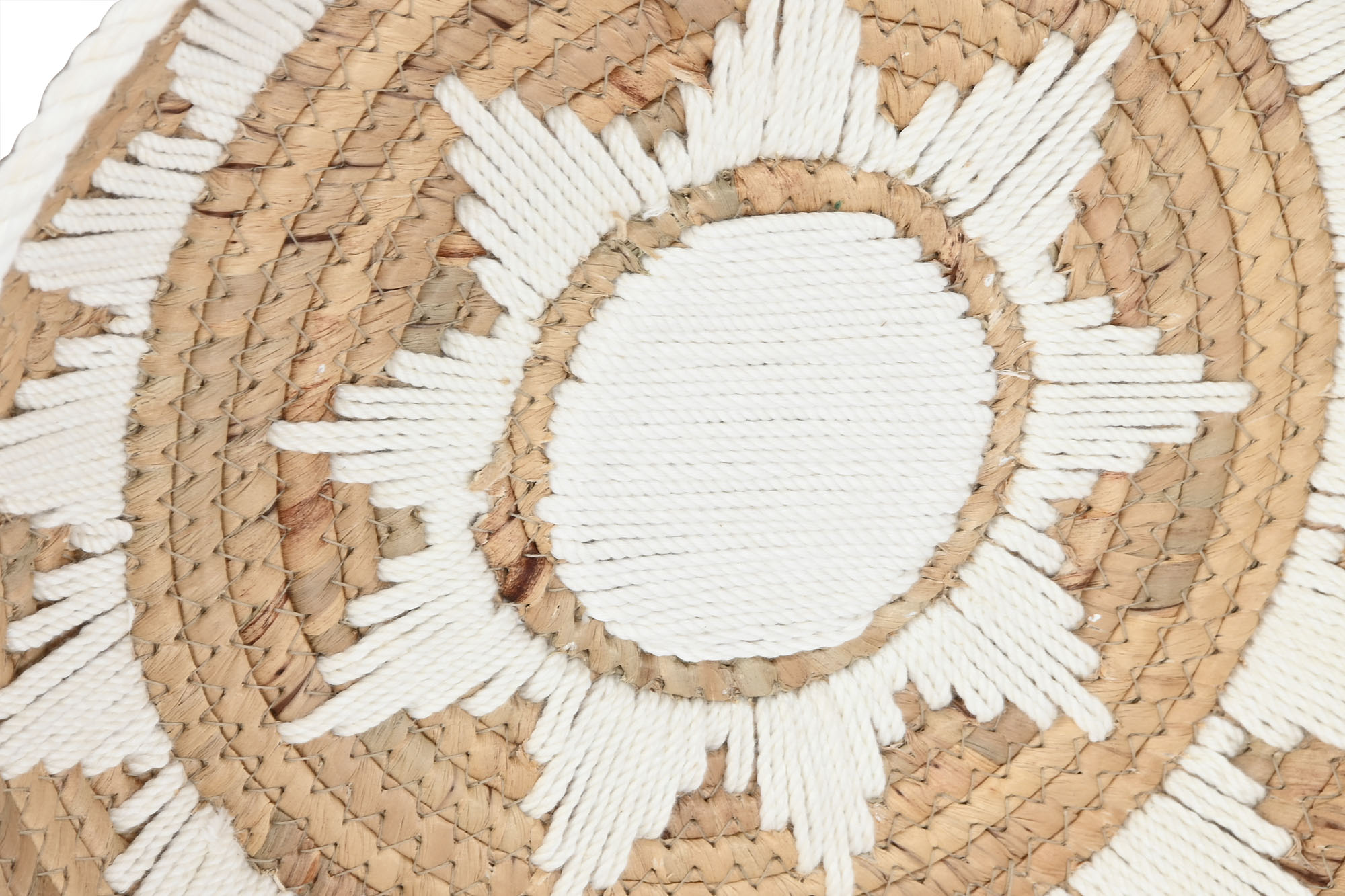 DECORACION PARED SEAGRASS ALGODON 35X5X35CM 3