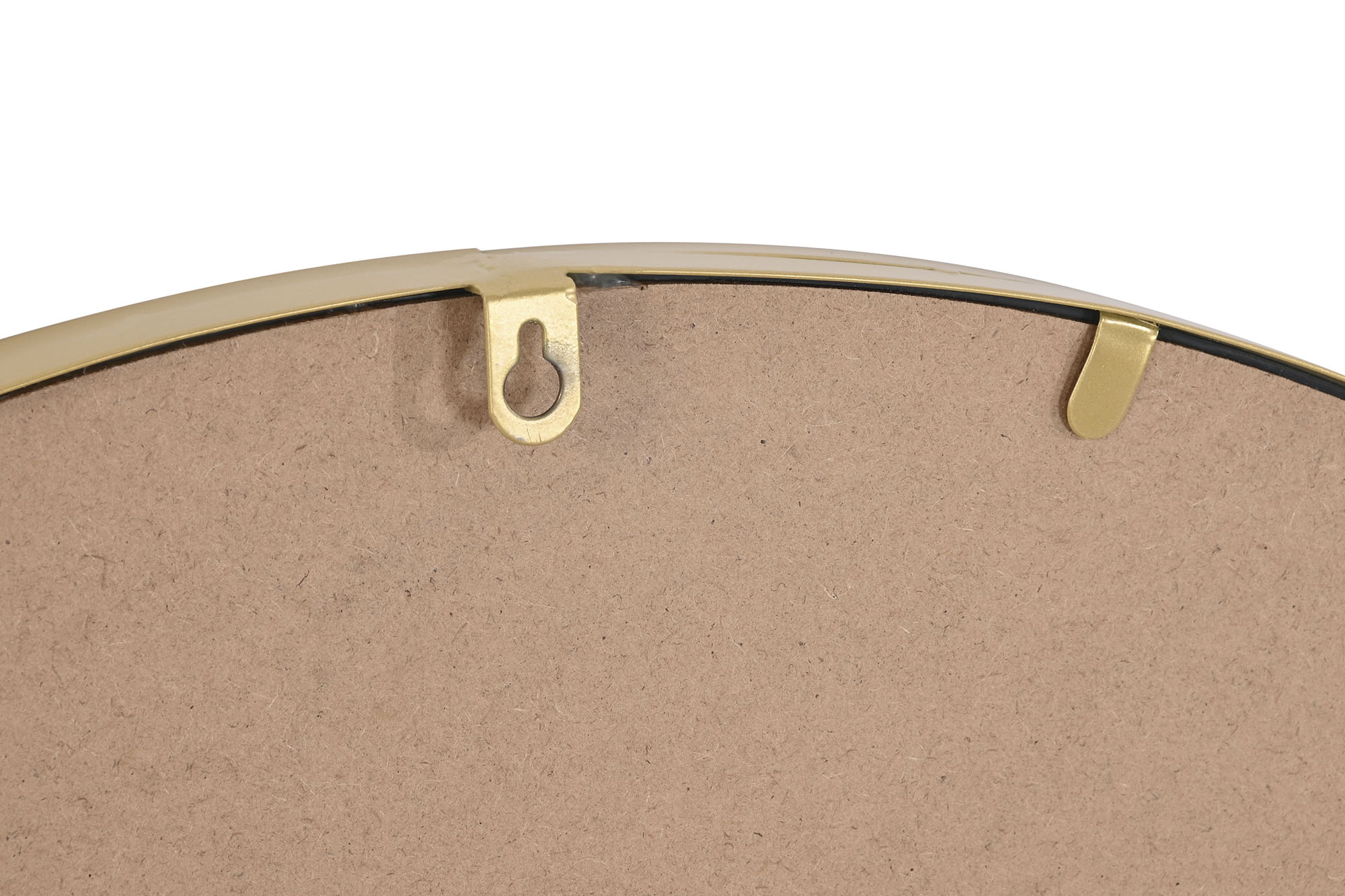 ESPEJO METAL 75X3X75 DORADO 4