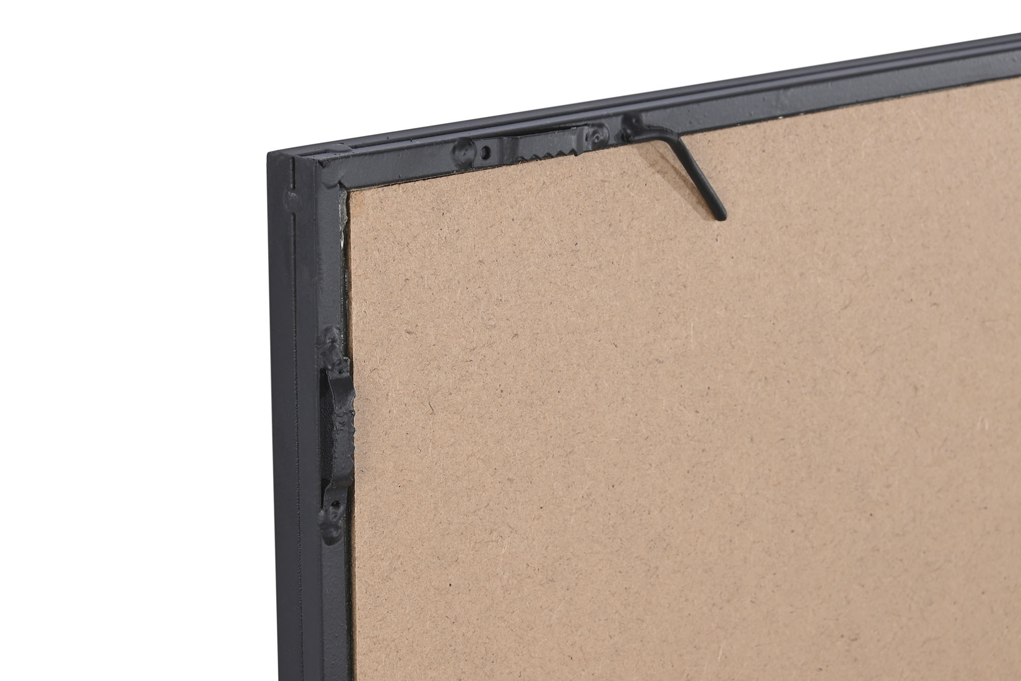 ESPEJO HIERRO CRISTAL 90X2X120 VENTANA NEGRO 5