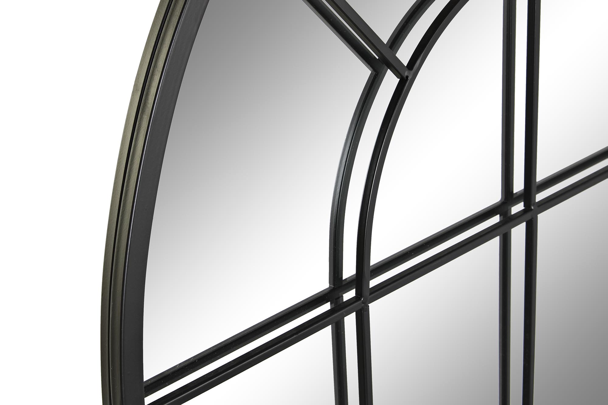 ESPEJO HIERRO CRISTAL 70X1,8X120 VENTANA NEGRO 2