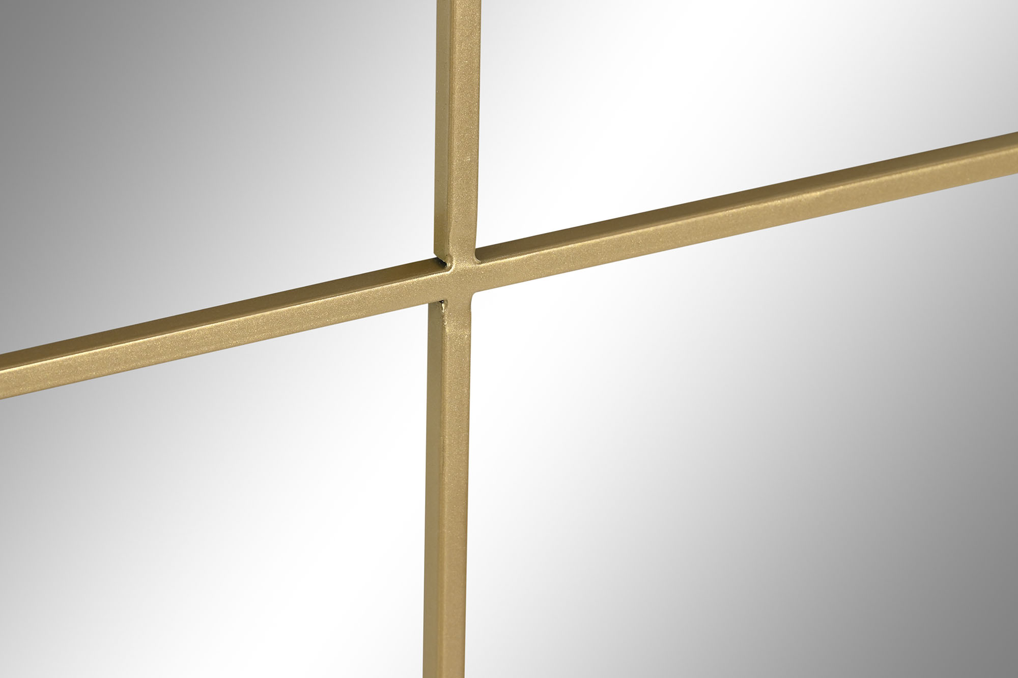 ESPEJO HIERRO CRISTAL 90X2X150 VENTANA DORADO 3