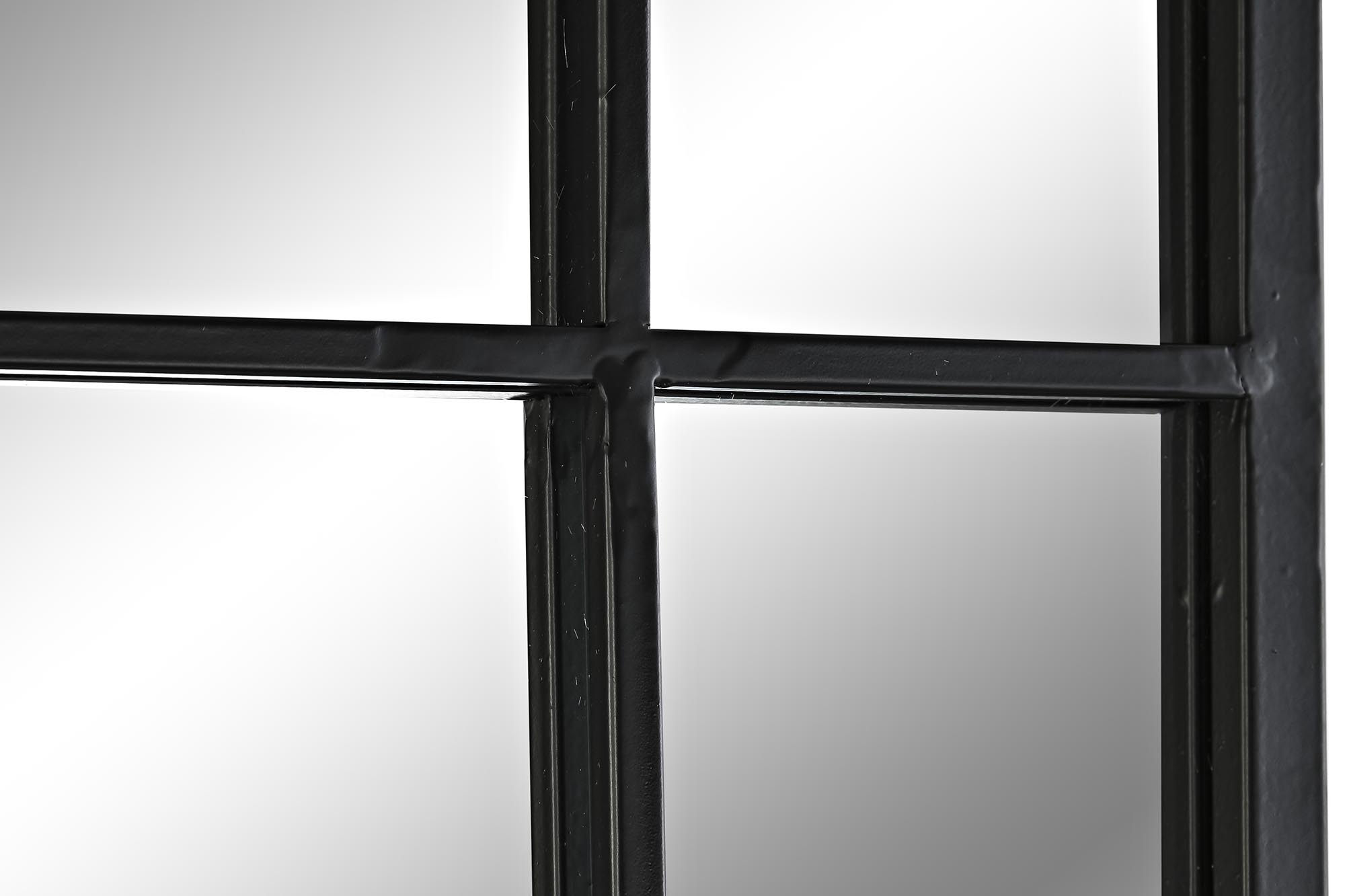 ESPEJO HIERRO CRISTAL 90X2X180 NEGRO 3