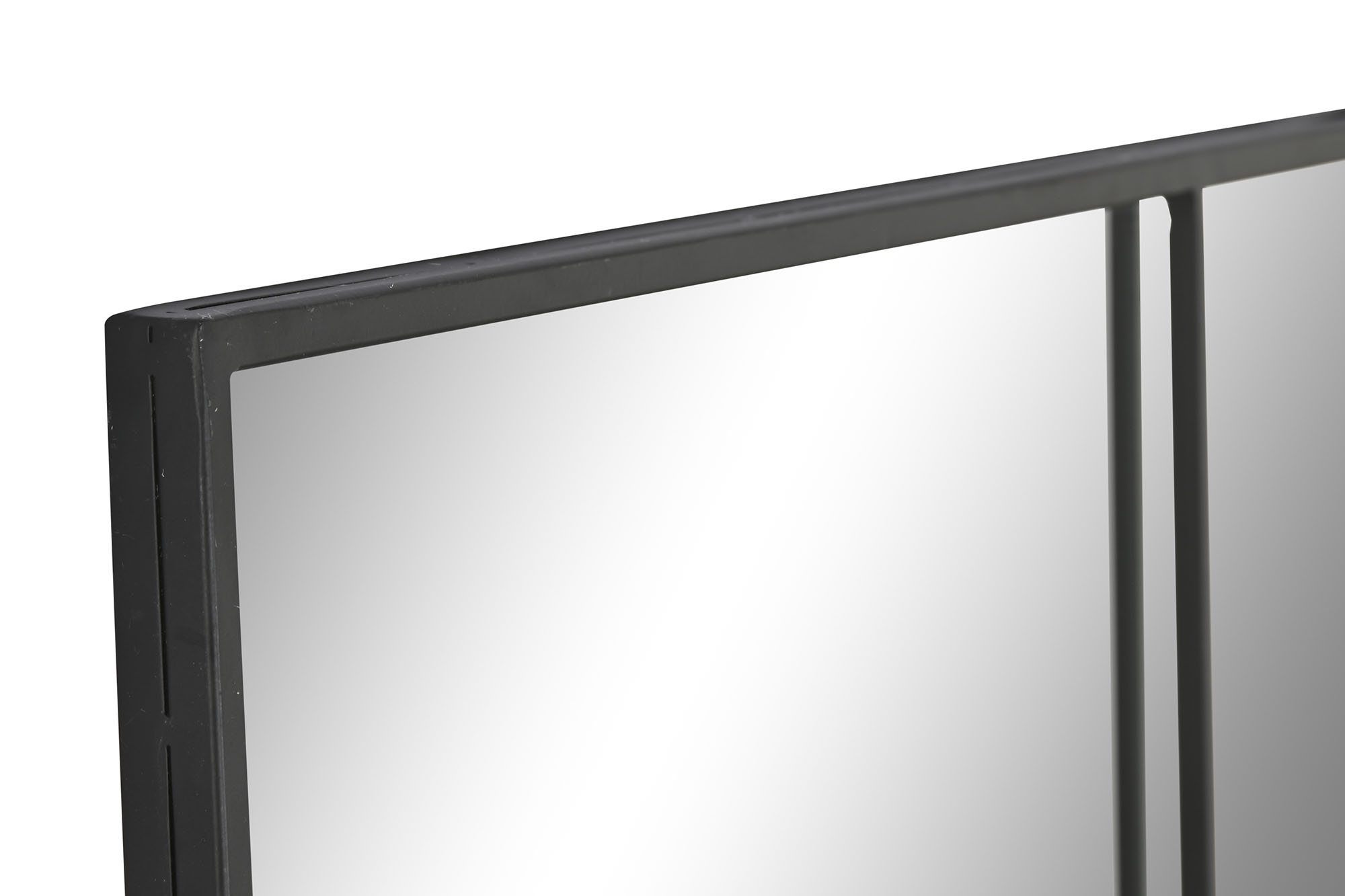 ESPEJO HIERRO CRISTAL 90X2X180 NEGRO 2