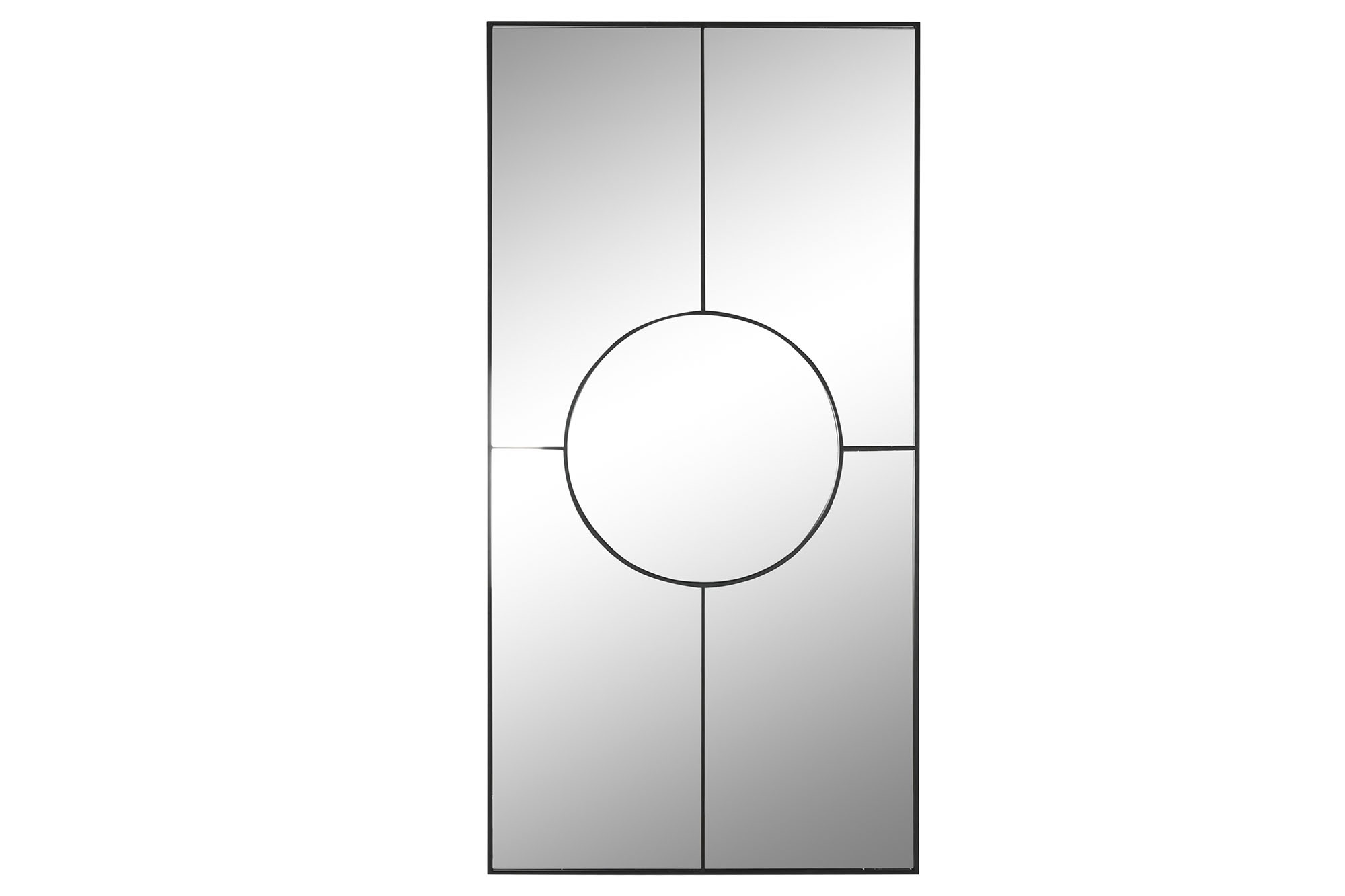 ESPEJO HIERRO CRISTAL 90X2X180 NEGRO