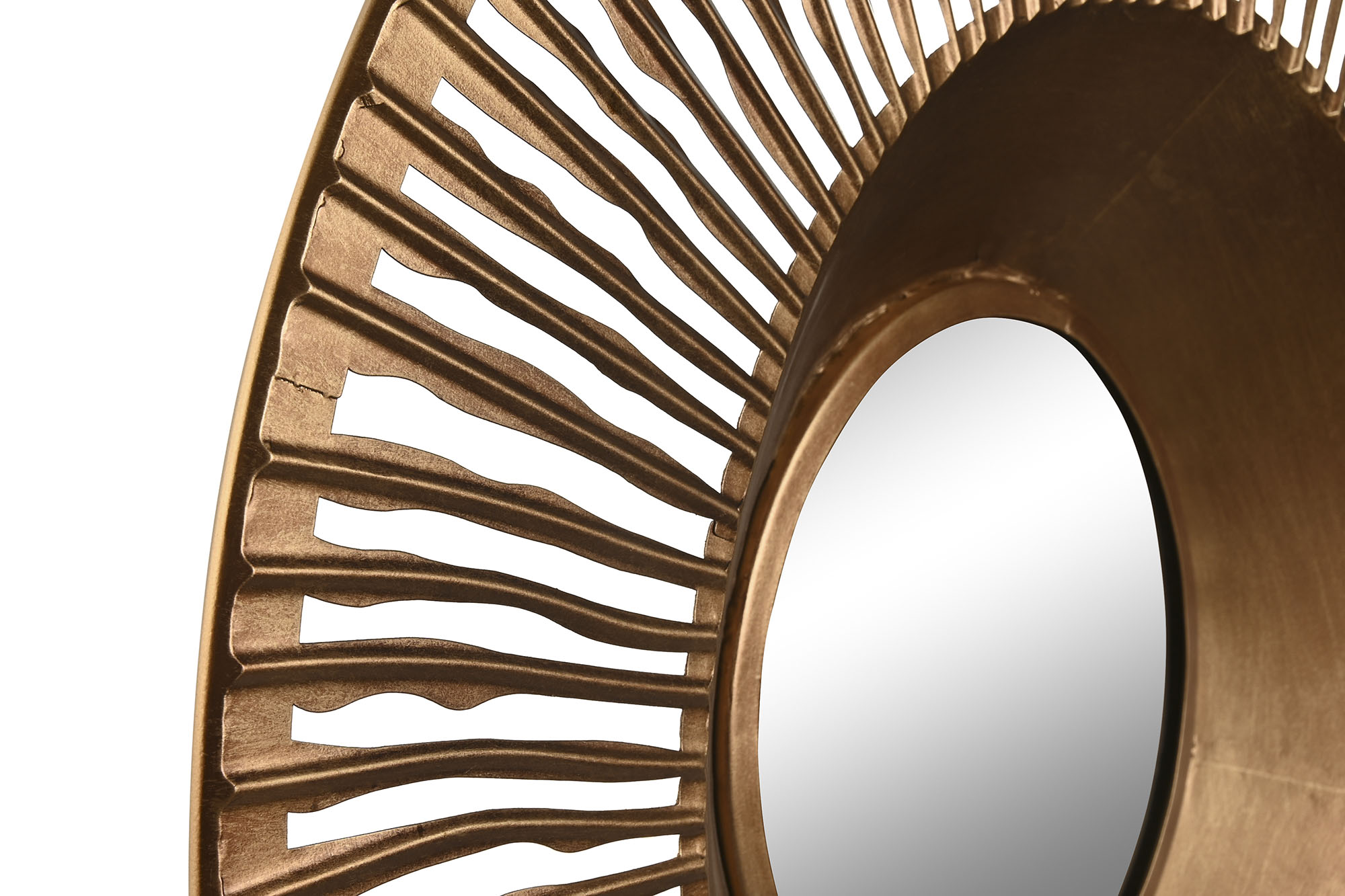 ESPEJO METAL 70X8,5X70 COBRE 2