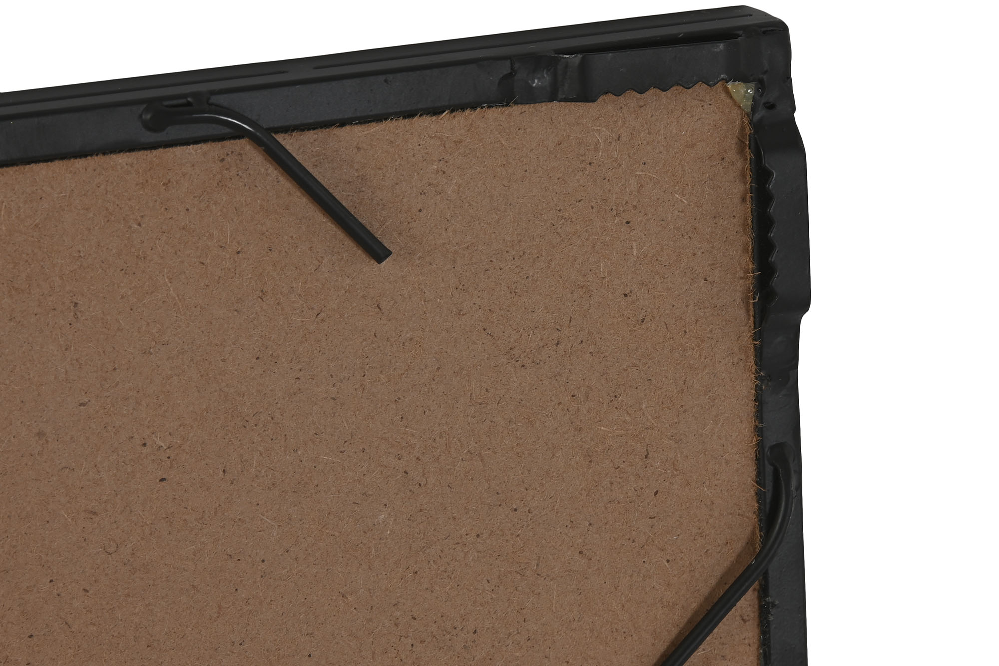 ESPEJO HIERRO CRISTAL 90X2X90 NEGRO 4