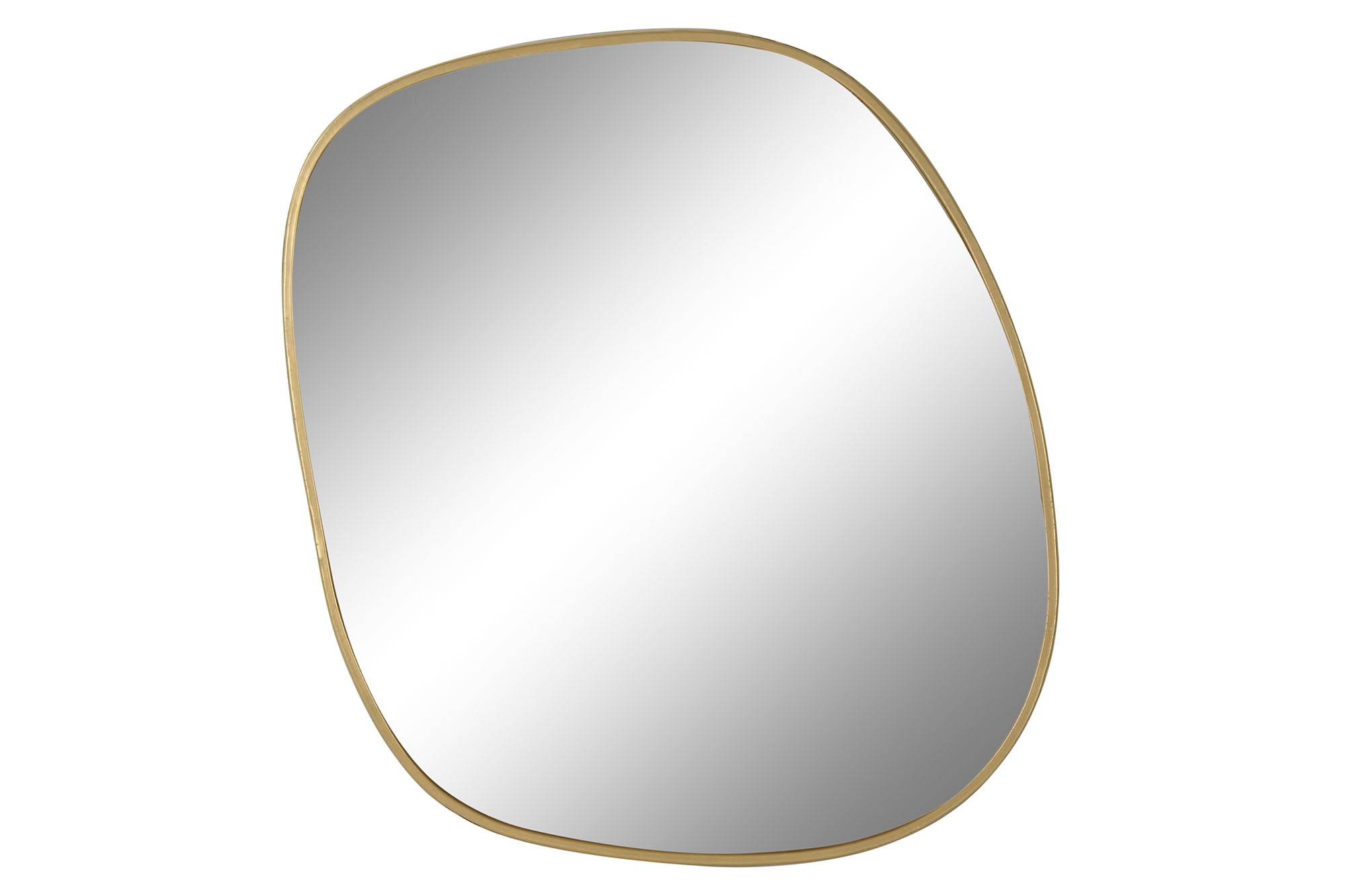ESPEJO METAL ESPEJO 56X2,5X69,5 IRREGULAR DORADO