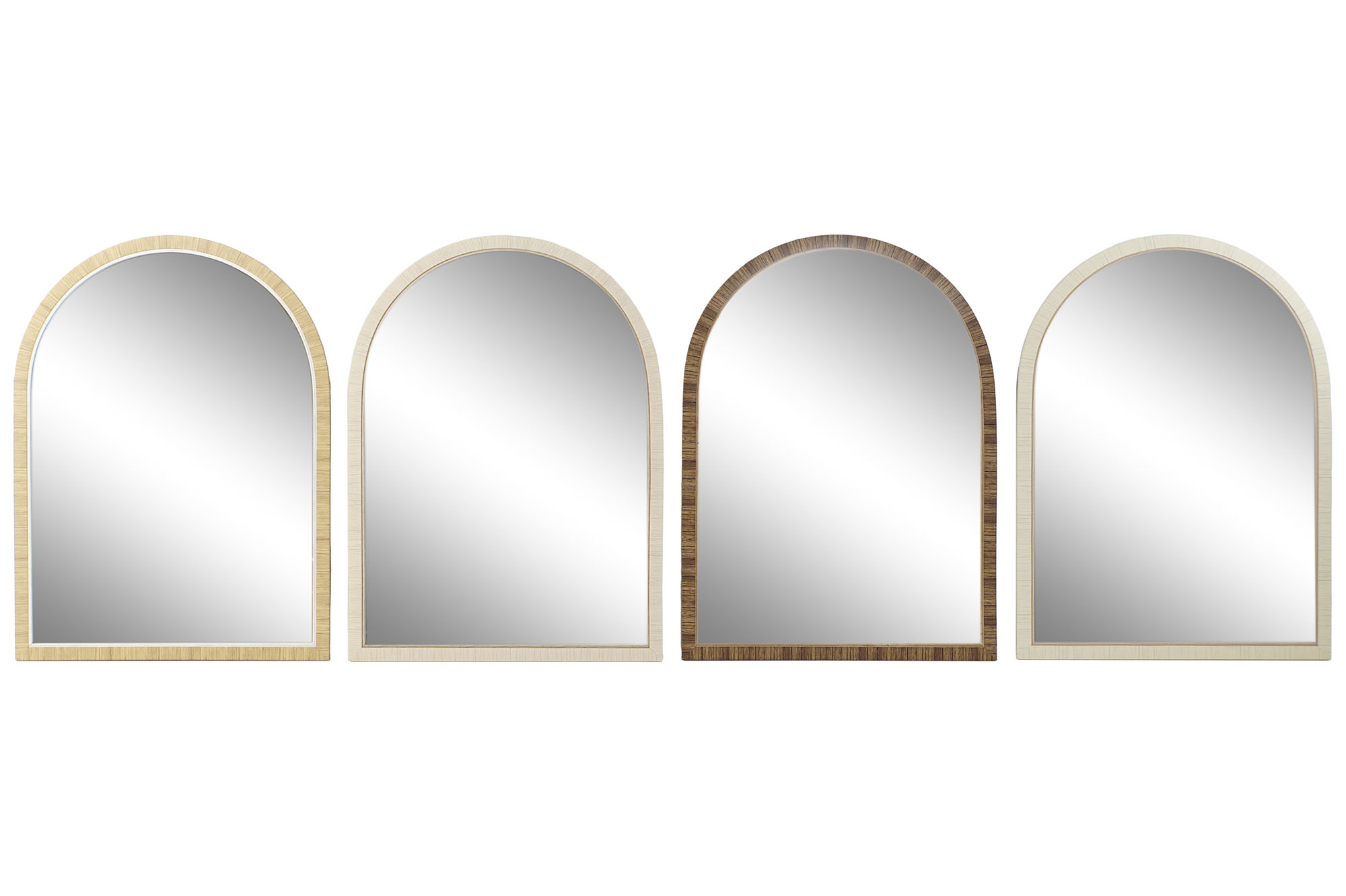 ESPEJO PS CRISTAL 55X2X75 SIMIL RATAN OSCURO