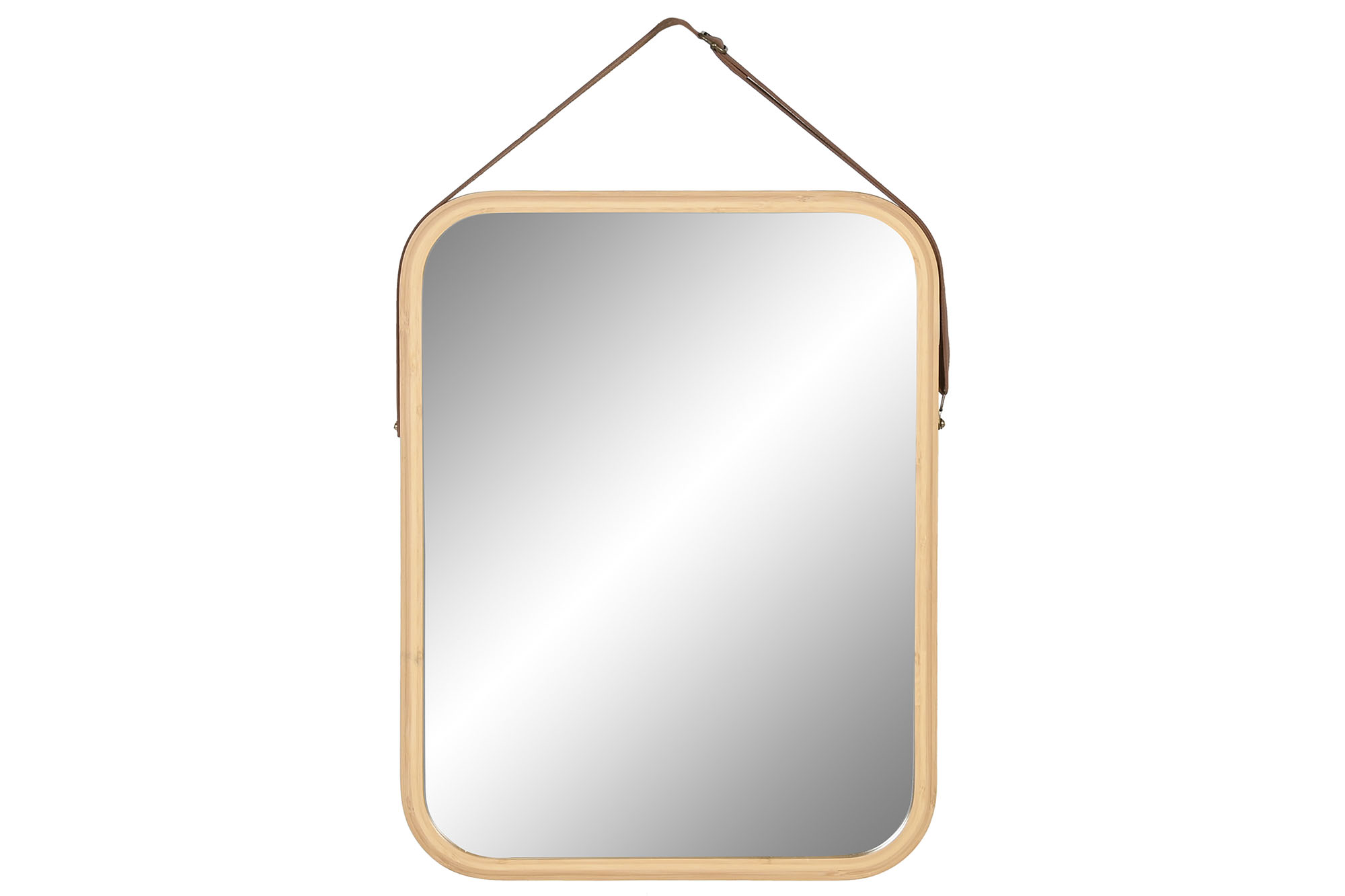 ESPEJO BAMBU CRISTAL 35X2X45 NATURAL