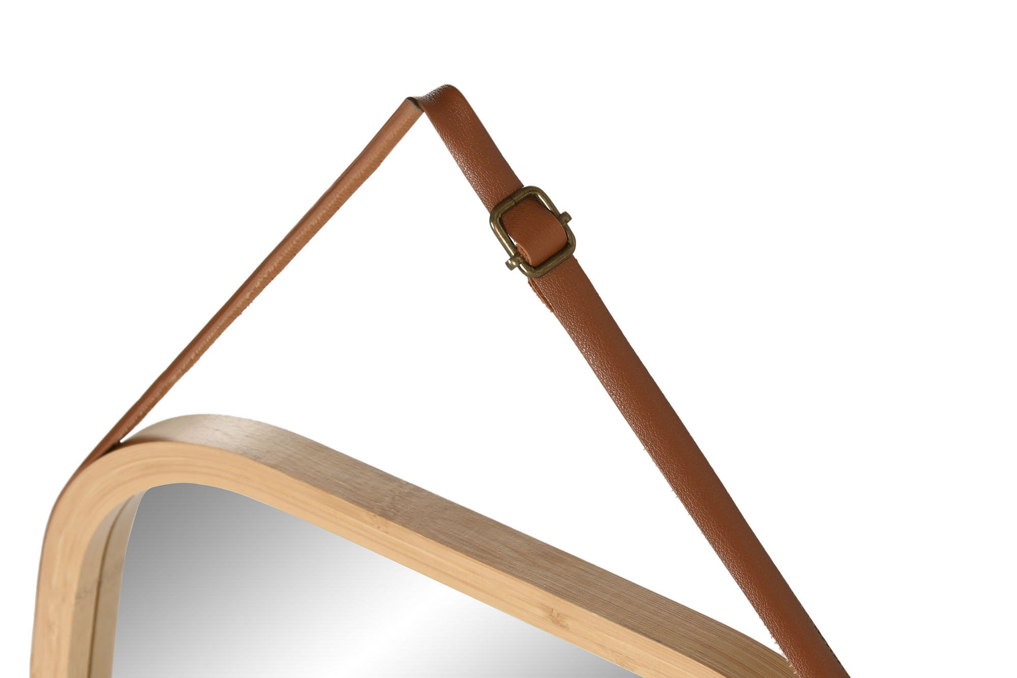 ESPEJO BAMBU CRISTAL 43,5X2X77 NATURAL 4