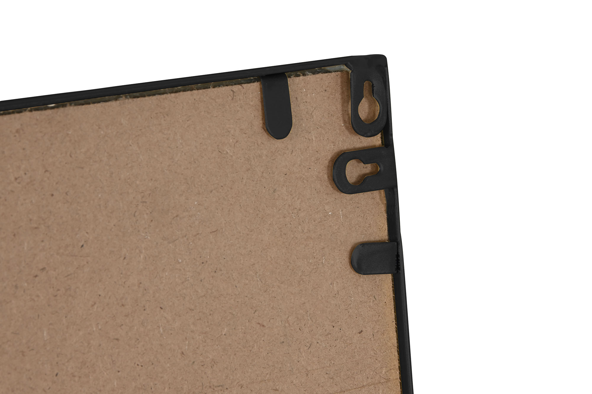 ESPEJO HIERRO CRISTAL 122X2X122 VENTANA NEGRO 4