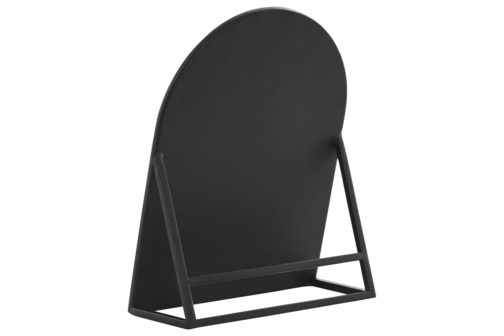 ESPEJO HIERRO CRISTAL 20X8,5X25 TOCADOR NEGRO 3