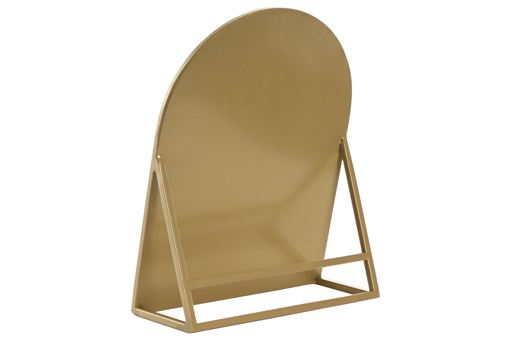 ESPEJO HIERRO CRISTAL 20X8,5X25 TOCADOR DORADO 3