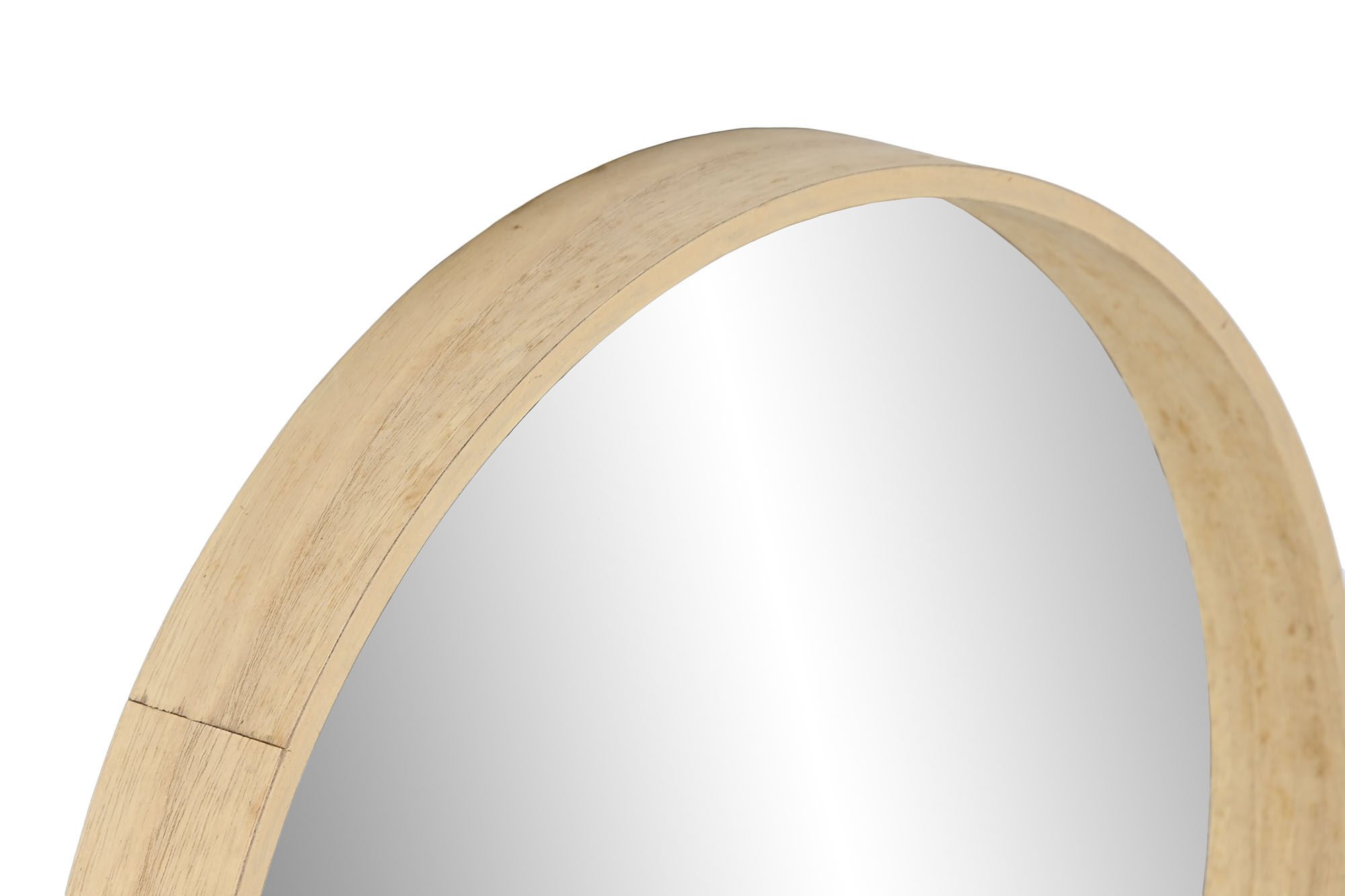 ESPEJO MDF 60X12,5X40 ESTANTERIA NATURAL 2