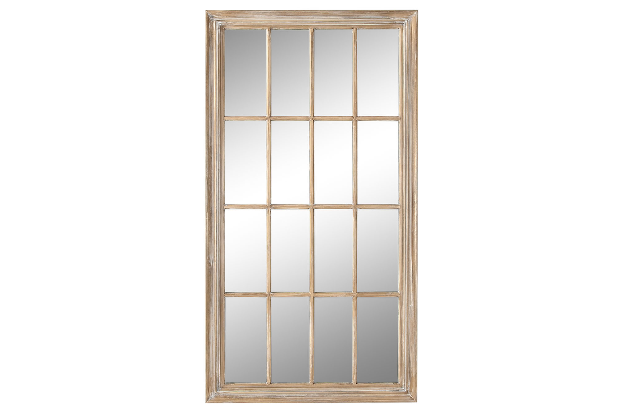 ESPEJO PAULOWNIA CRISTAL 68X4X128CM VENTANA