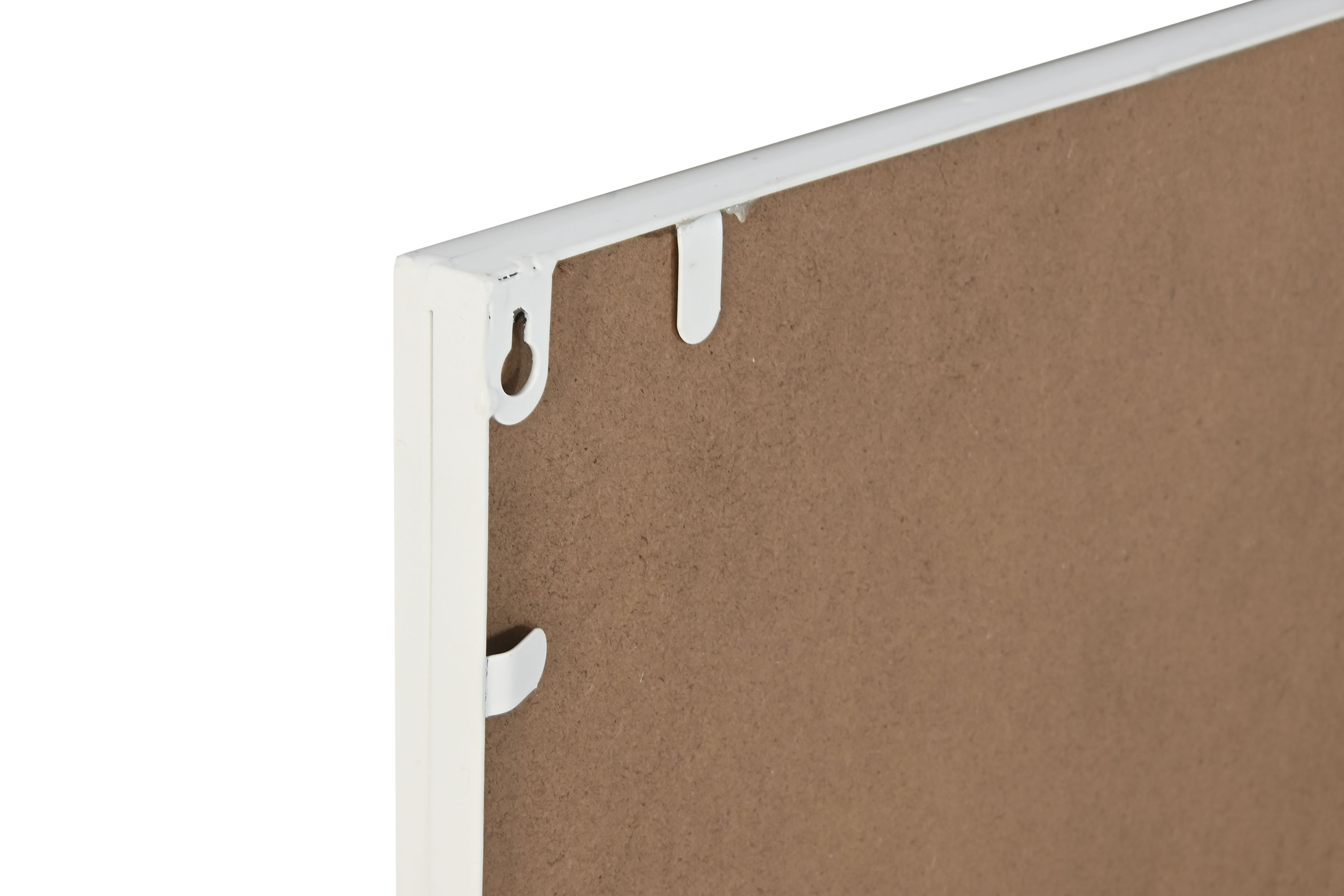 ESPEJO HIERRO CRISTAL 122X2X122 VENTANA BLANCO 4