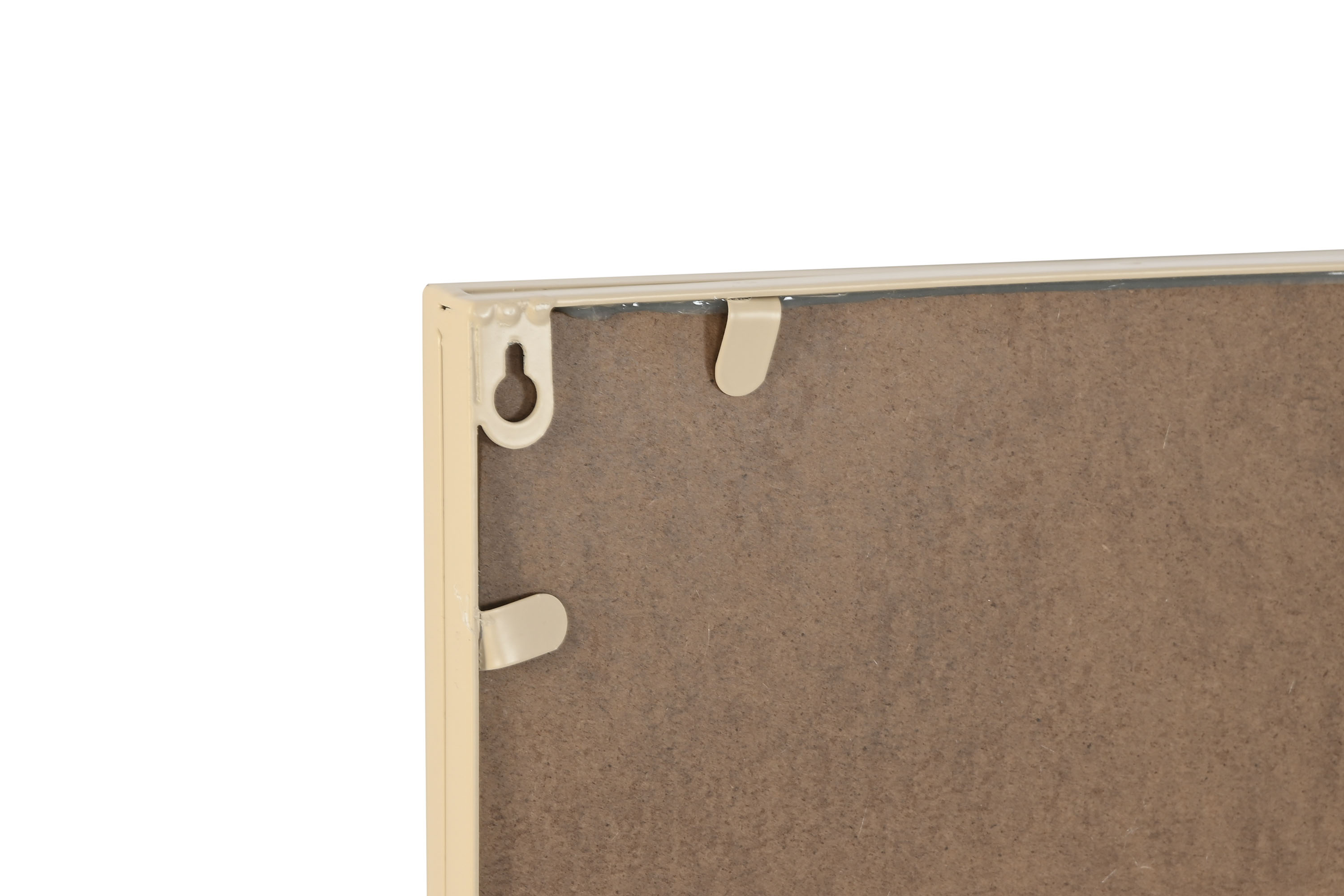 ESPEJO HIERRO CRISTAL 122X2X122 VENTANA BEIGE 4