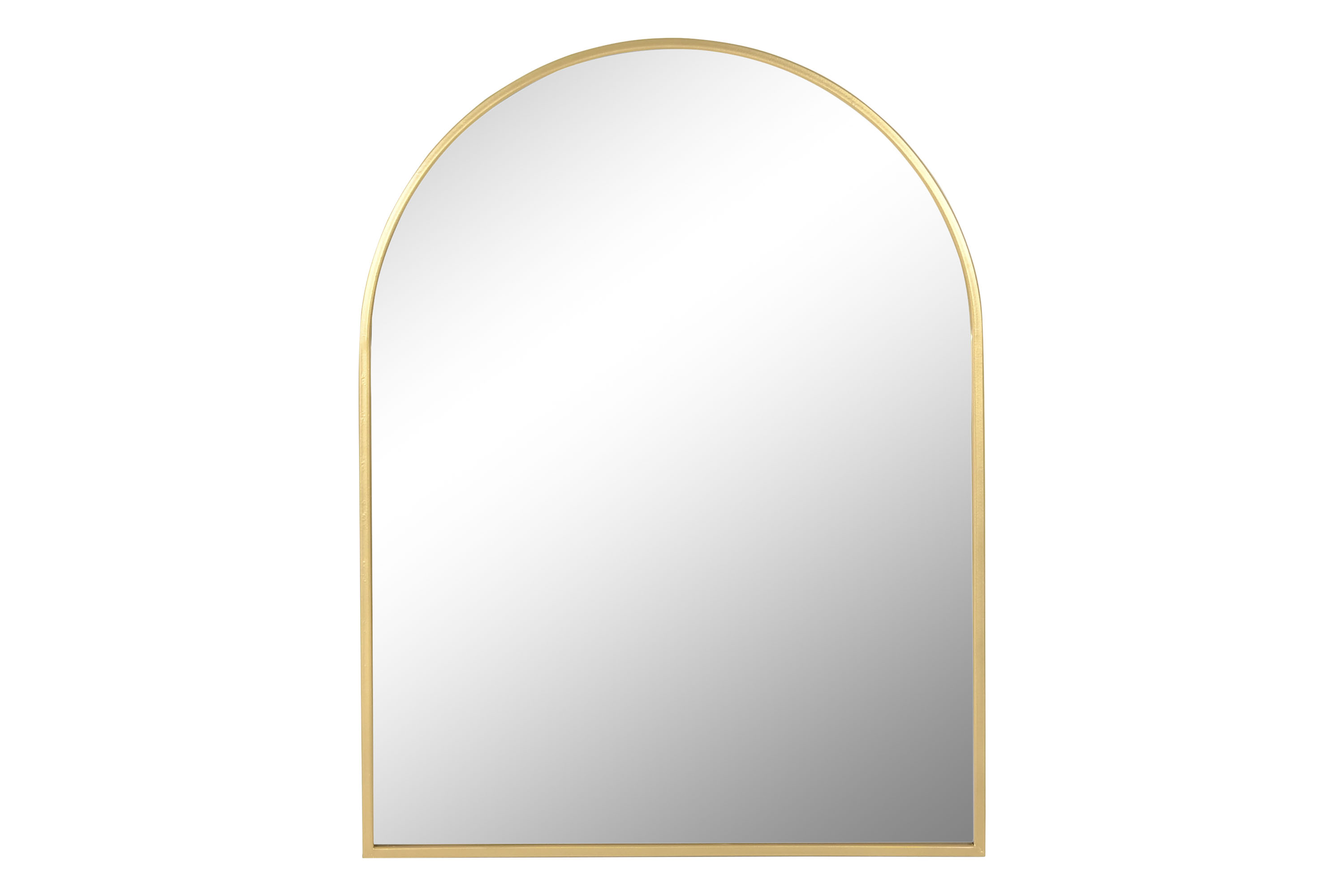 ESPEJO HIERRO CRISTAL 65X4X85 VENTANA DORADO