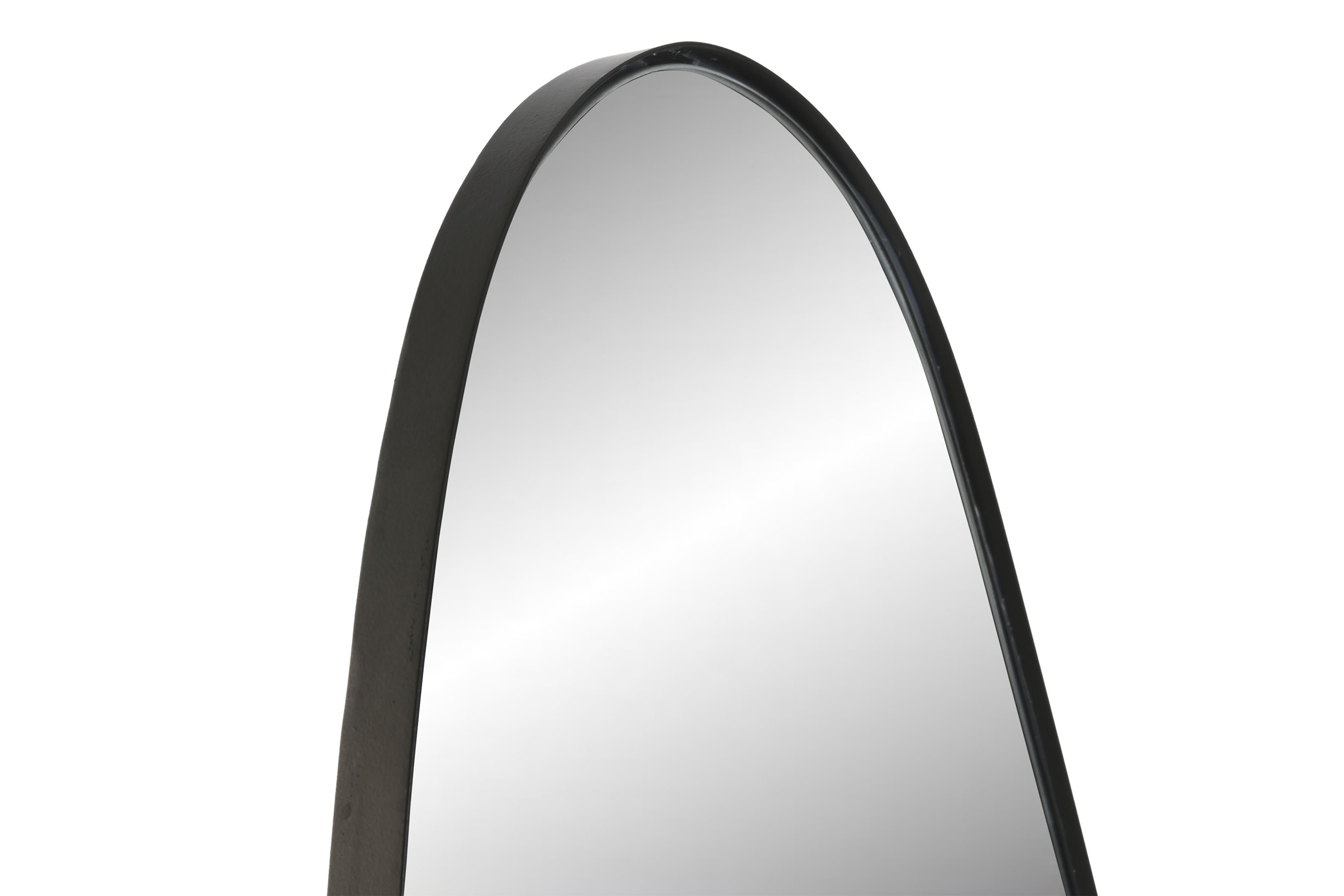 ESPEJO VESTIDOR HIERRO CRISTAL 55X48X165 NEGRO 2