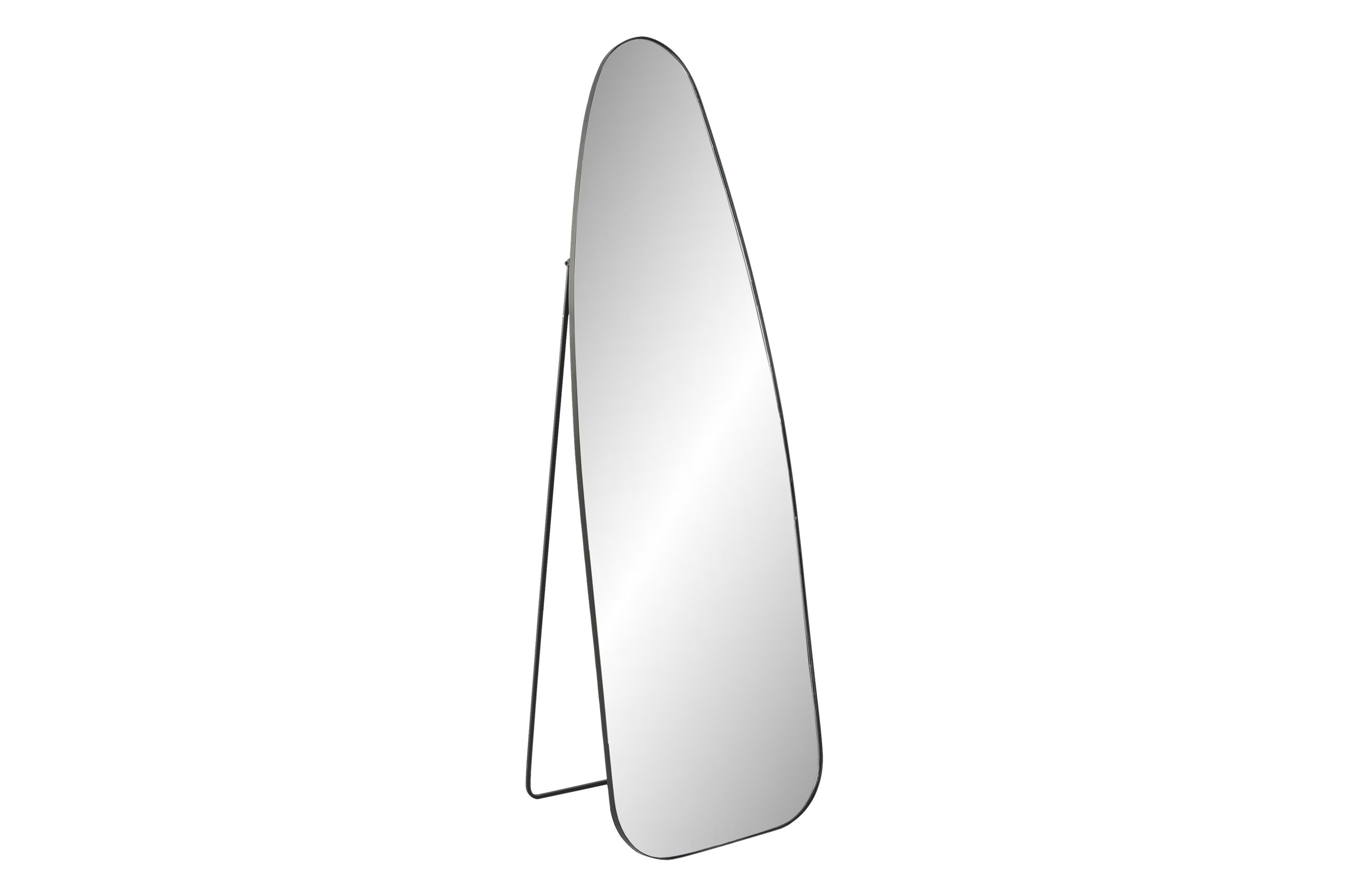 ESPEJO VESTIDOR HIERRO CRISTAL 55X48X165 NEGRO