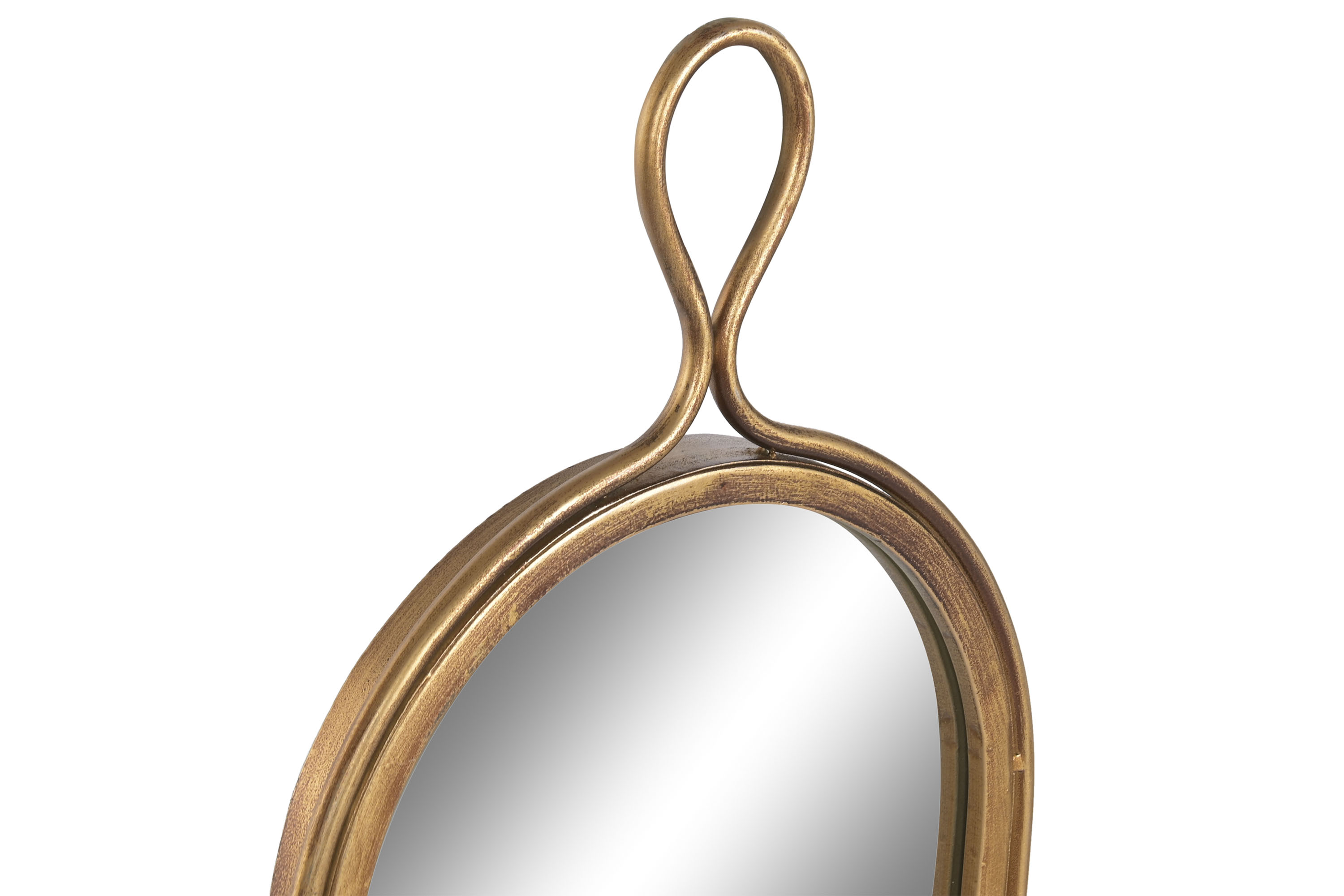 ESPEJO METAL CRISTAL 22X2,5X120,5 DORADO 2