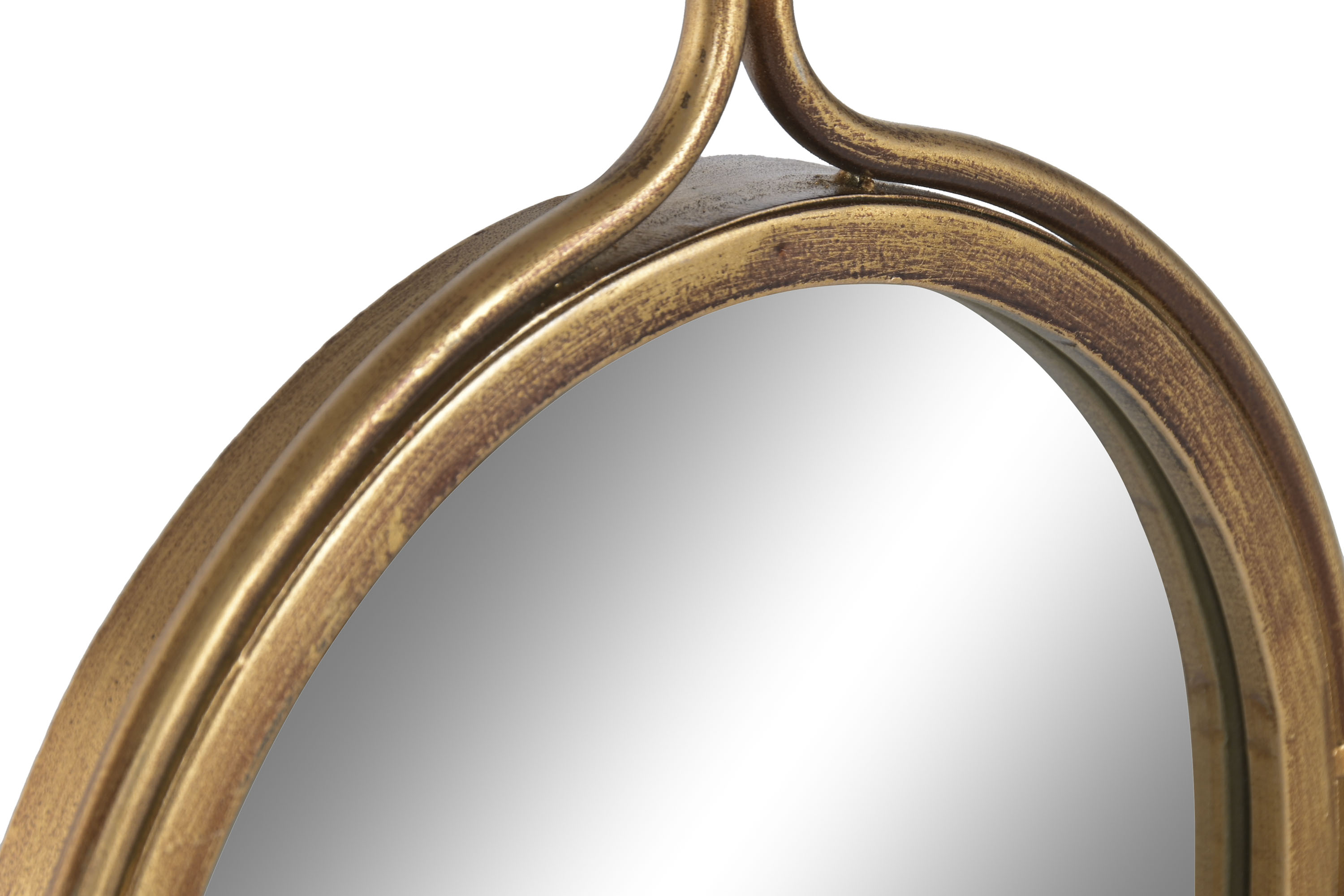 ESPEJO METAL CRISTAL 22X2,5X120,5 DORADO 3