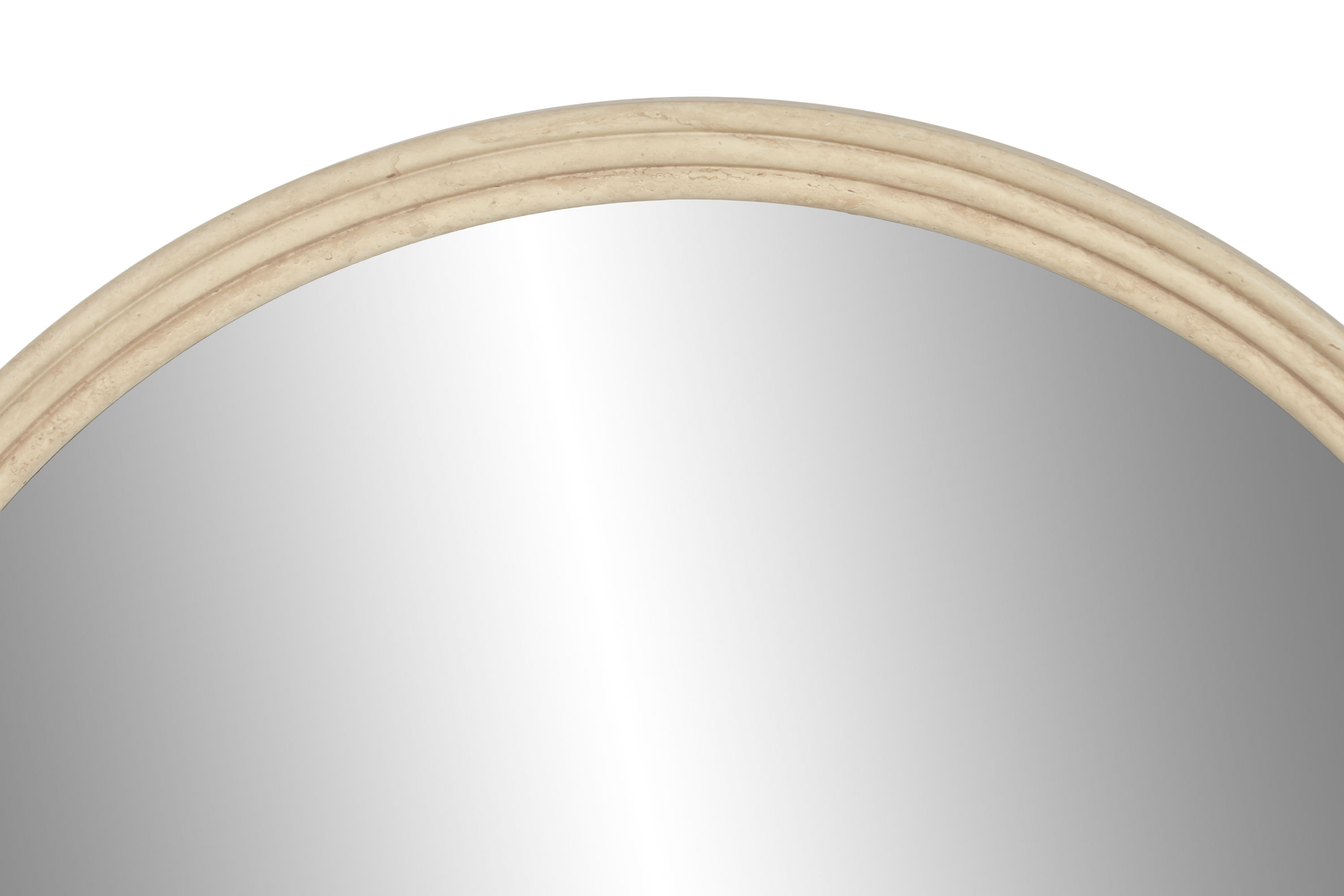 ESPEJO PS CRISTAL 60X2X60 SIMIL RATAN BLANCO ROTO 5