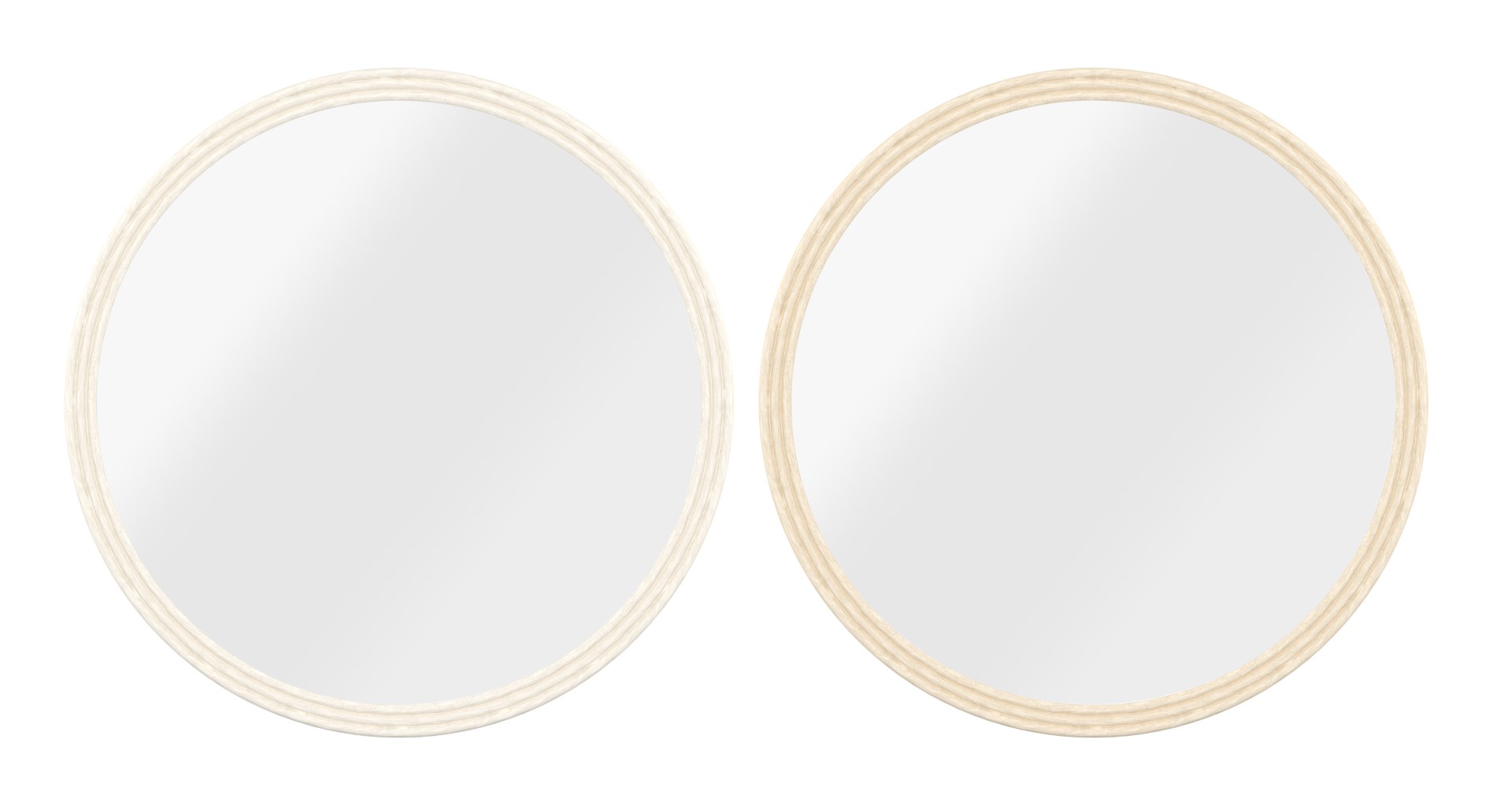 ESPEJO PS CRISTAL 60X2X60 SIMIL RATAN BEIGE