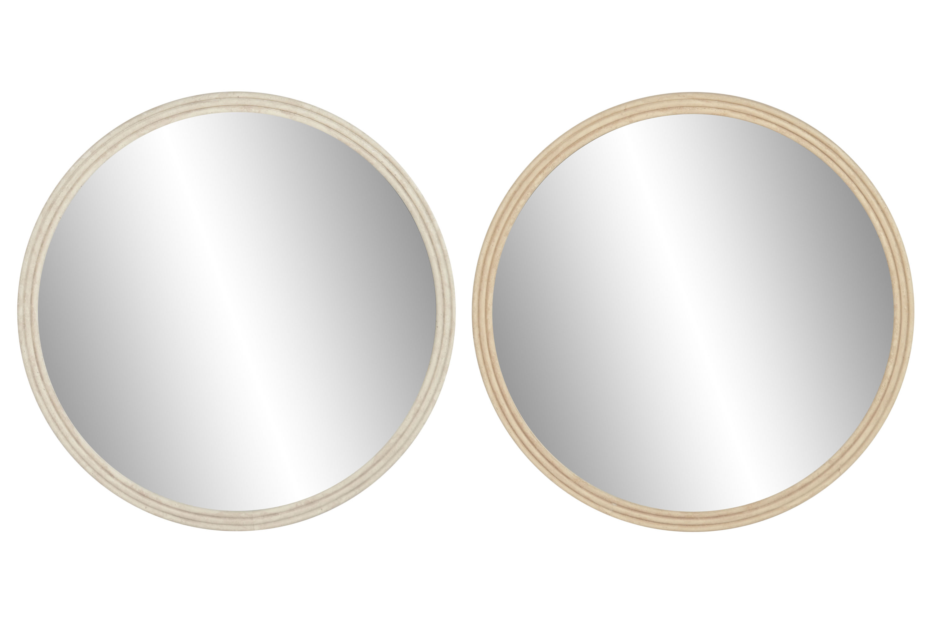 ESPEJO PS CRISTAL 60X2X60 SIMIL RATAN BEIGE 2