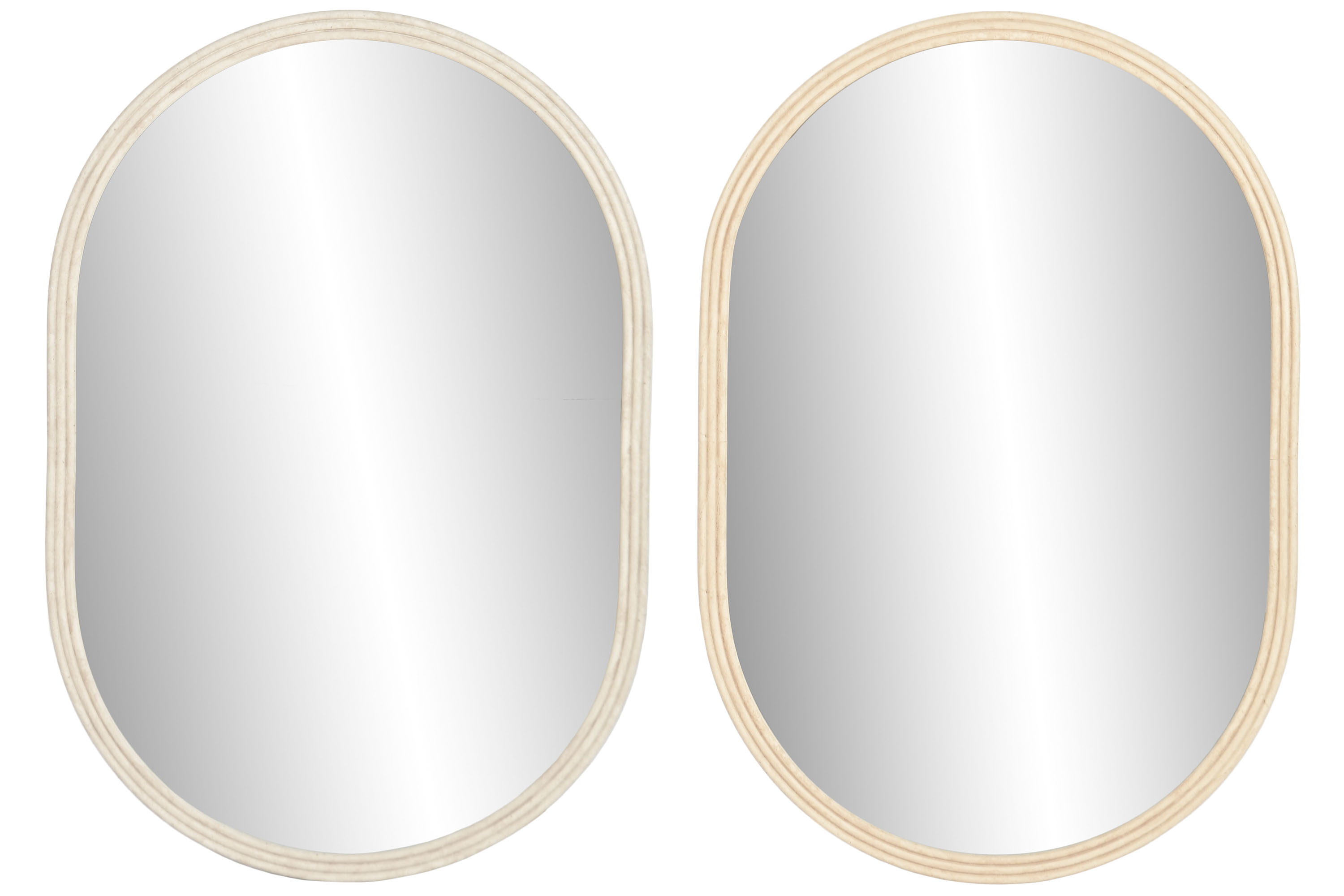 ESPEJO PS CRISTAL 65,5X1,5X95,5CM BLANCO ROTO