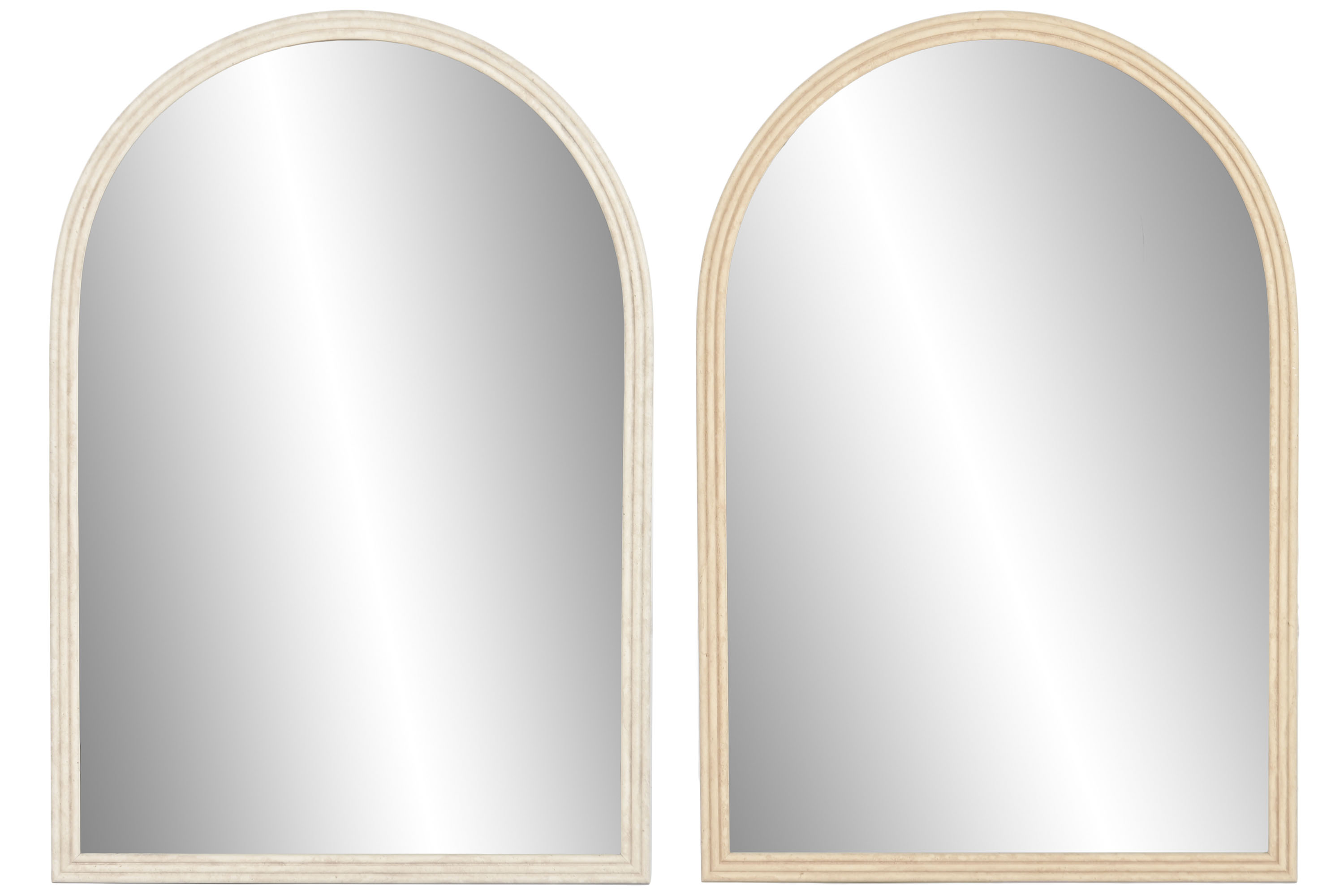 ESPEJO PS CRISTAL 60X2,5X90 SIMIL RATAN BLANCO ROT