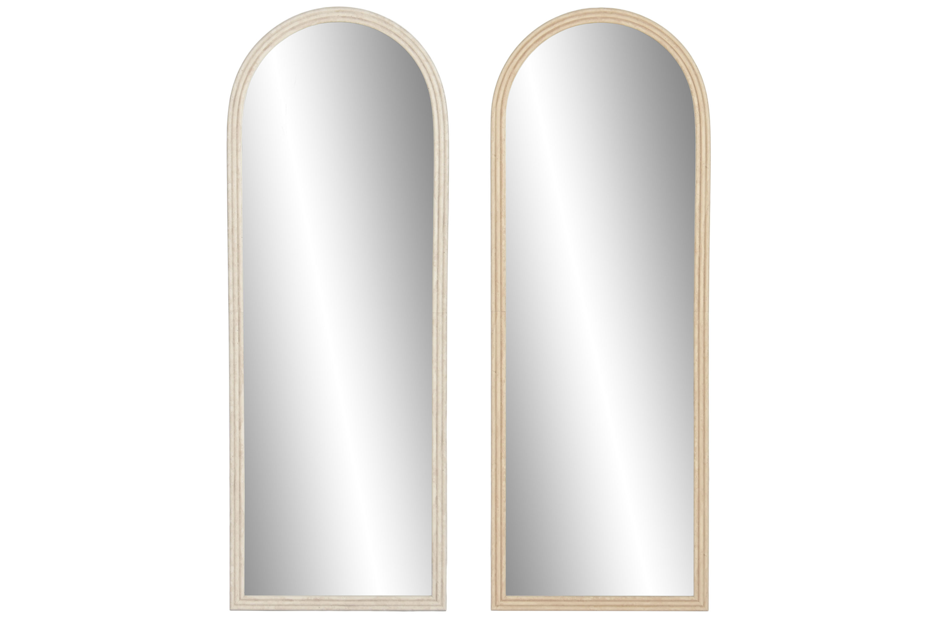 ESPEJO PS CRISTAL 45,5X1,5X125,5CM BLANCO ROTO