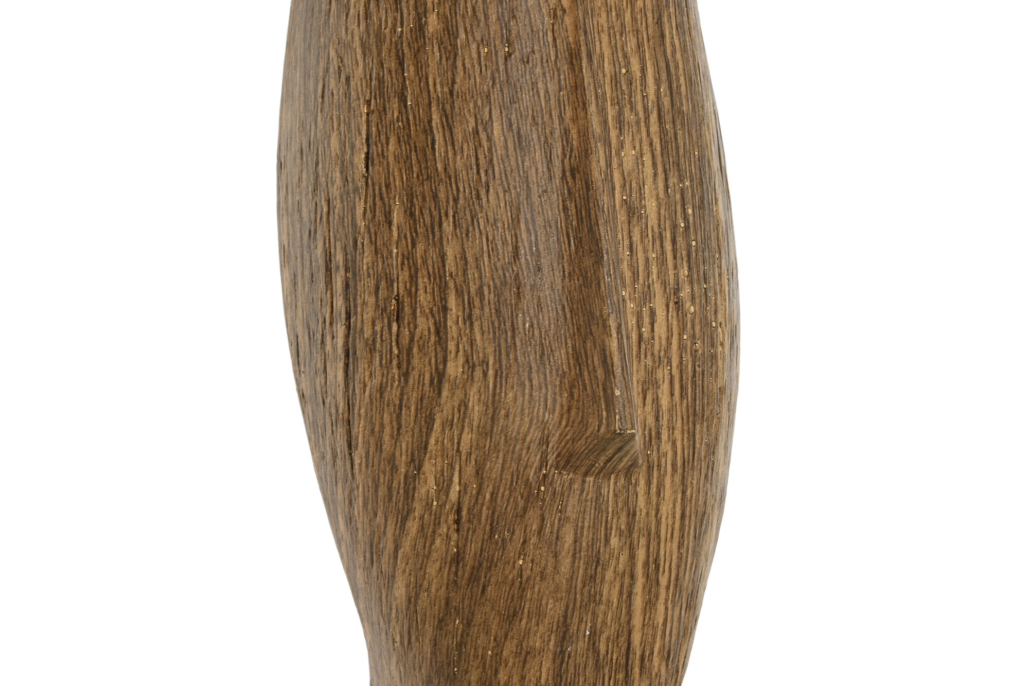 FIGURA RESINA 8,5X8,5X37,5 CARA MARRON 2