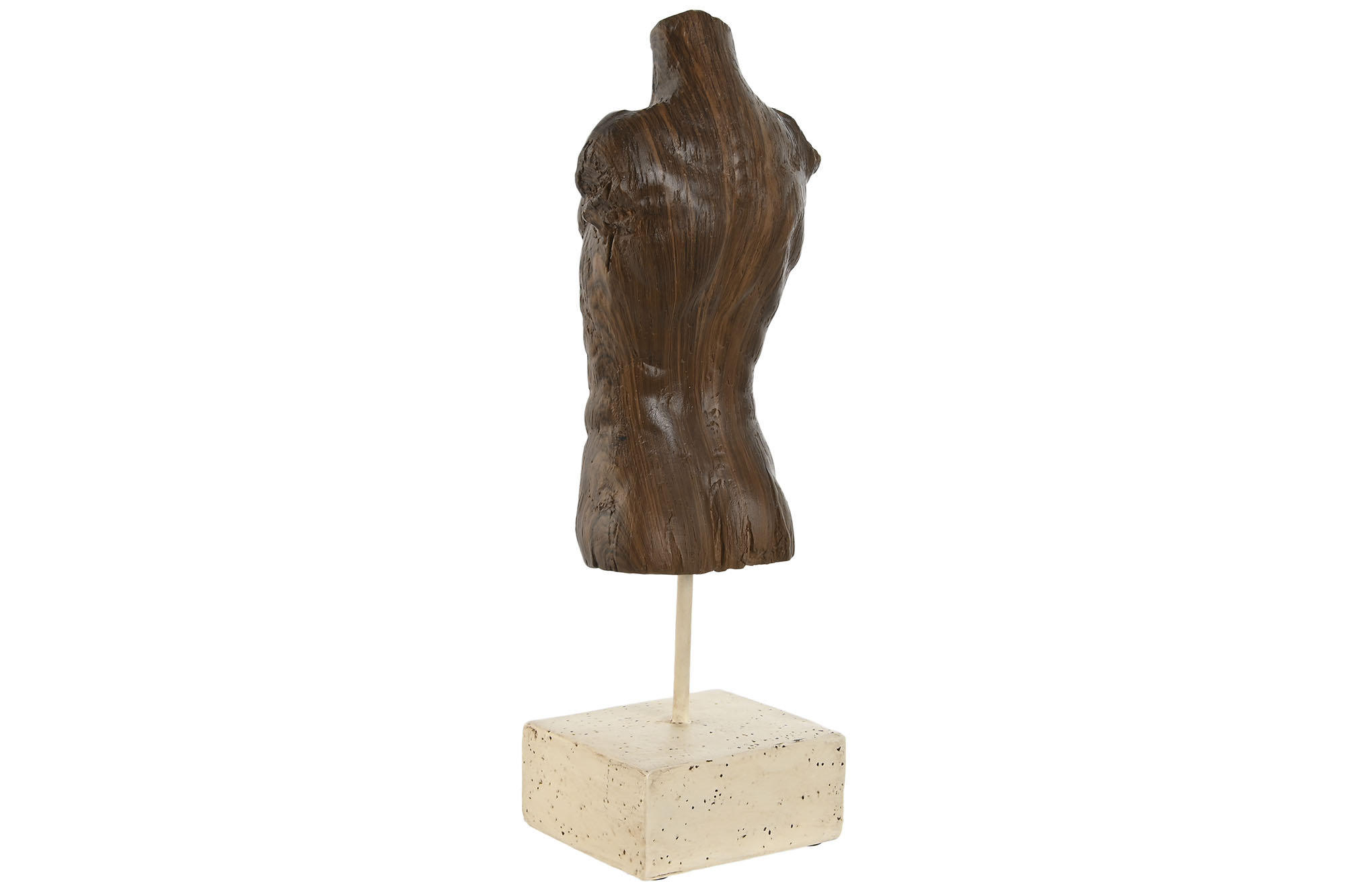 FIGURA RESINA 9,5X8X31 BUSTO MUJER 4