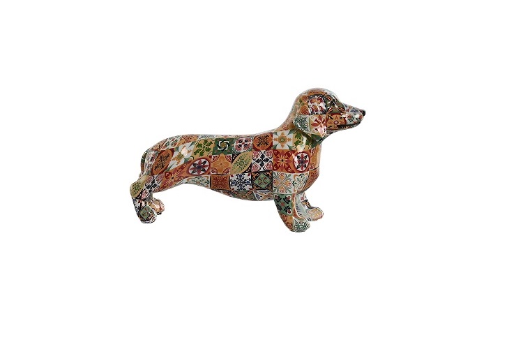 FIGURA RESINA 22X6X12 PERRO