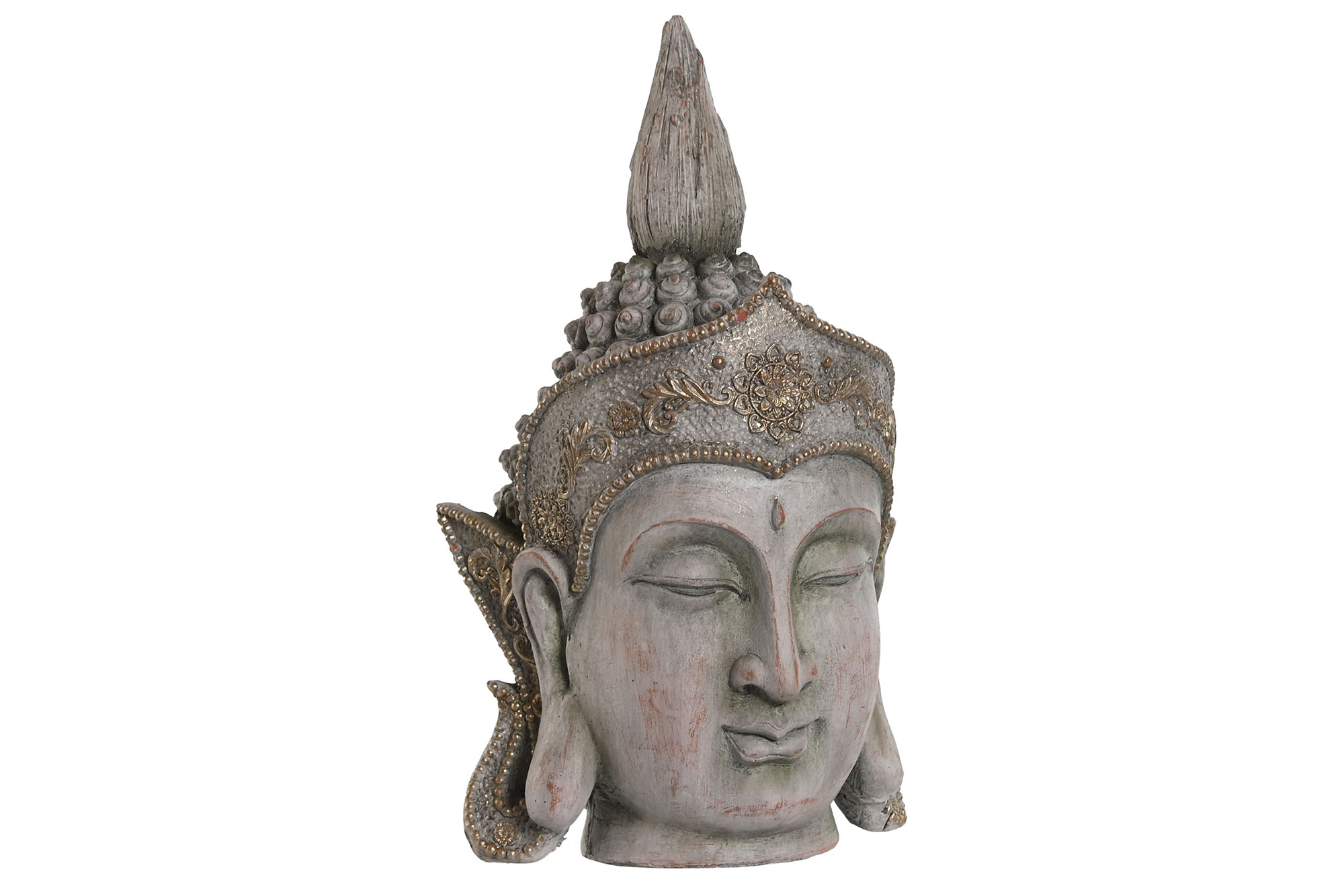 FIGURA MAGNESIA 28X23X46 BALINESA GRIS