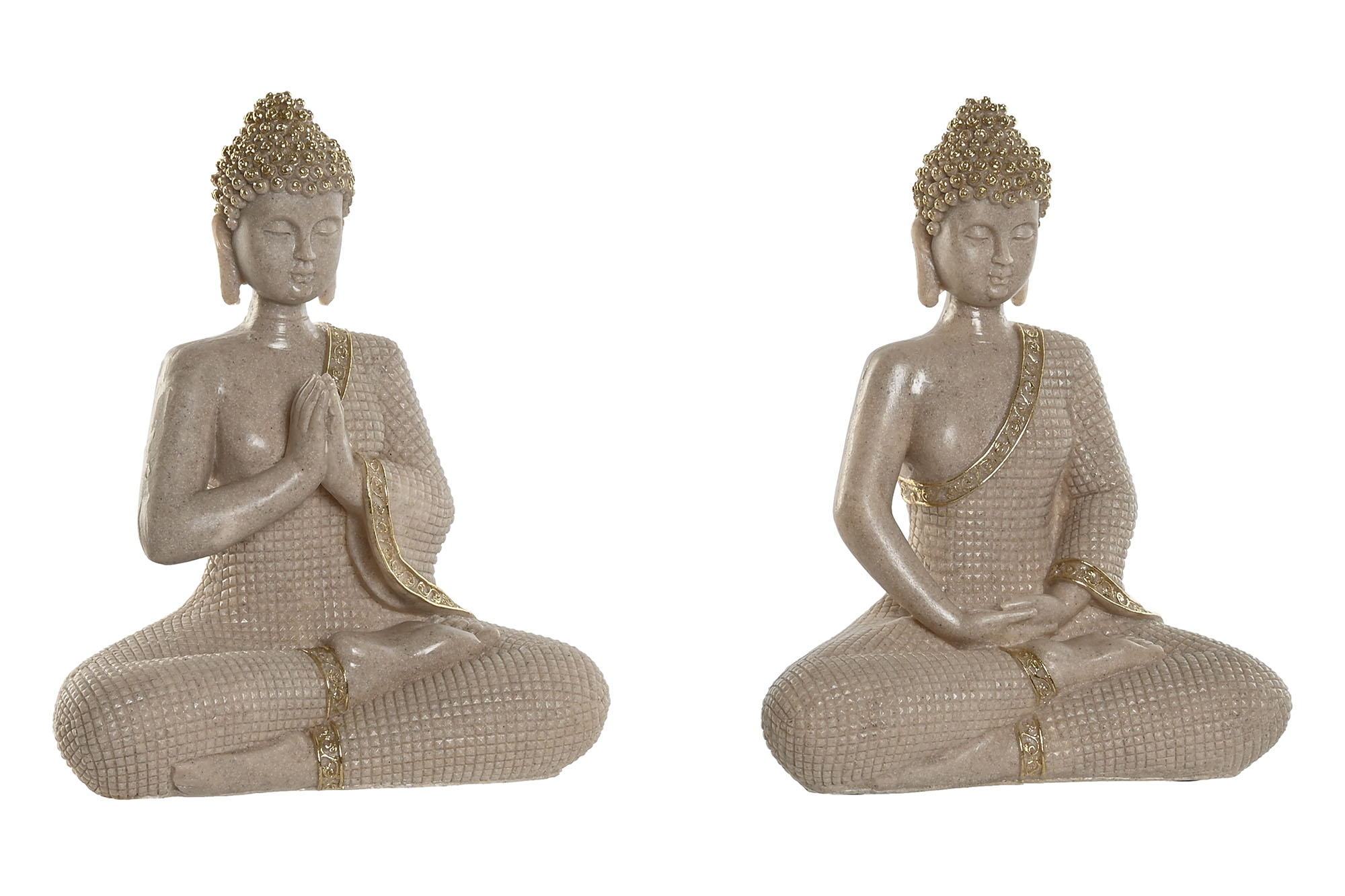 FIGURA RESINA 23X12X28 BUDA