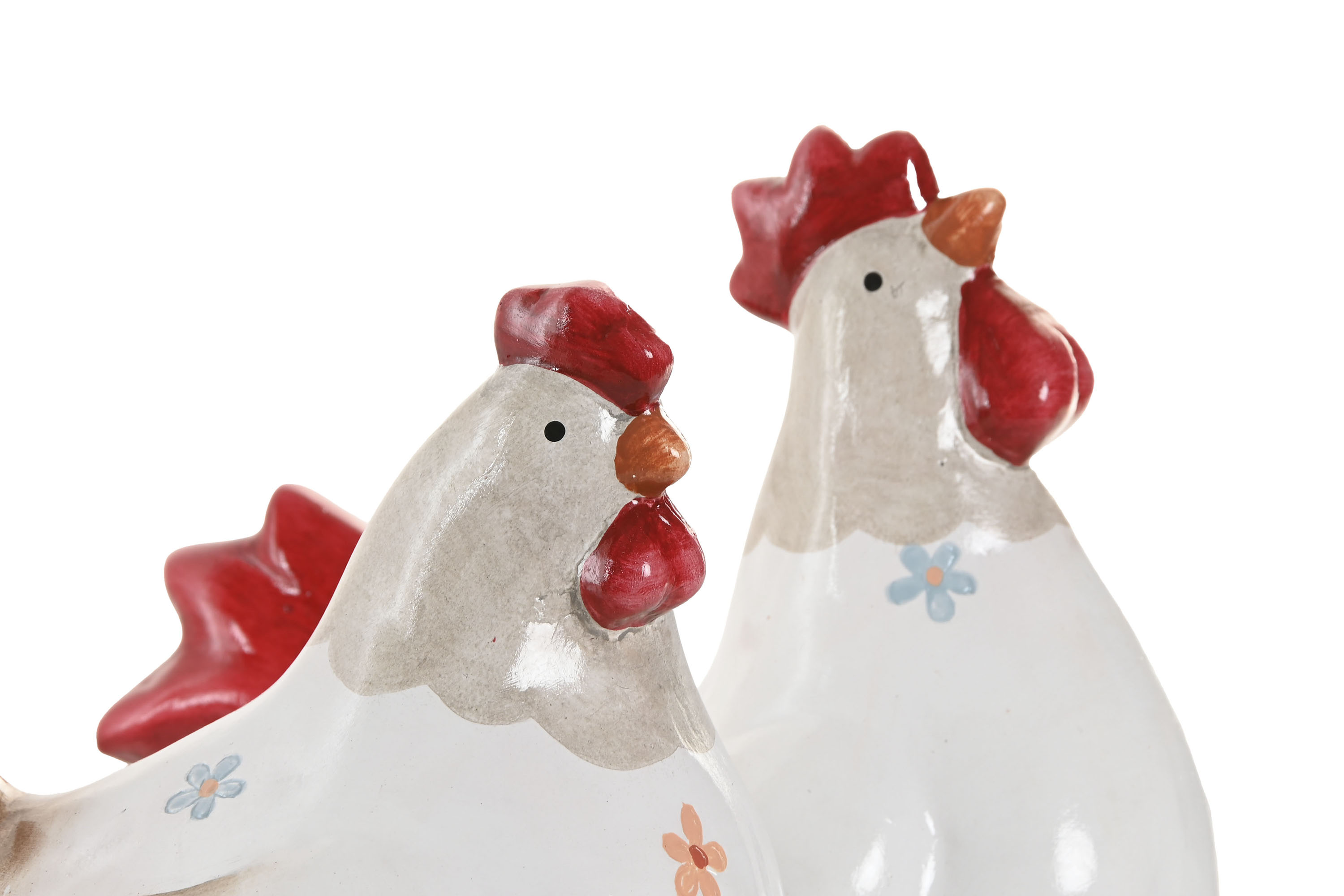 FIGURA TERRACOTA 14,5X23X23,5 GALLINA INCLINADA 2