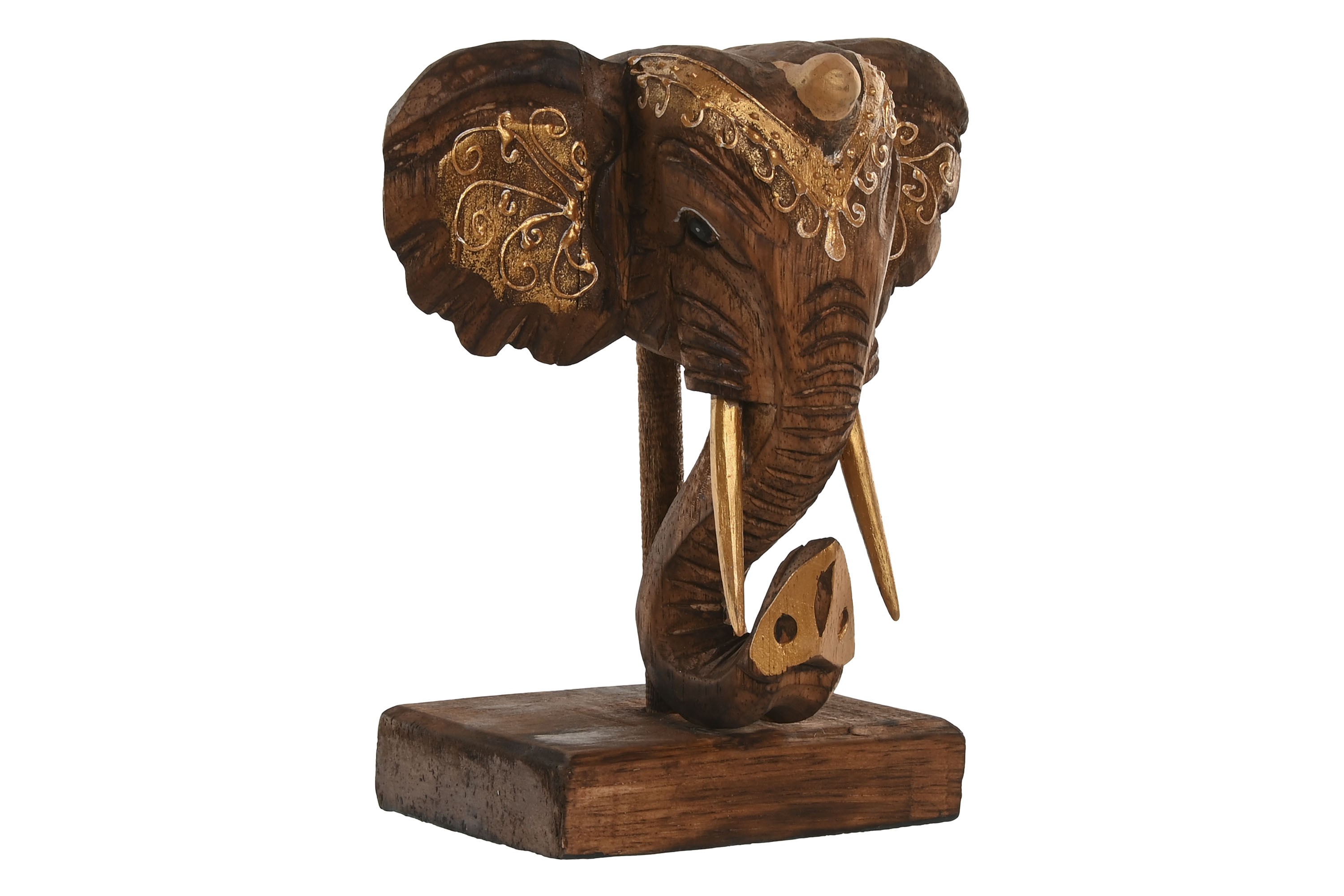 FIGURA ALBASIA 21X14X22 ELEFANTE NATURAL