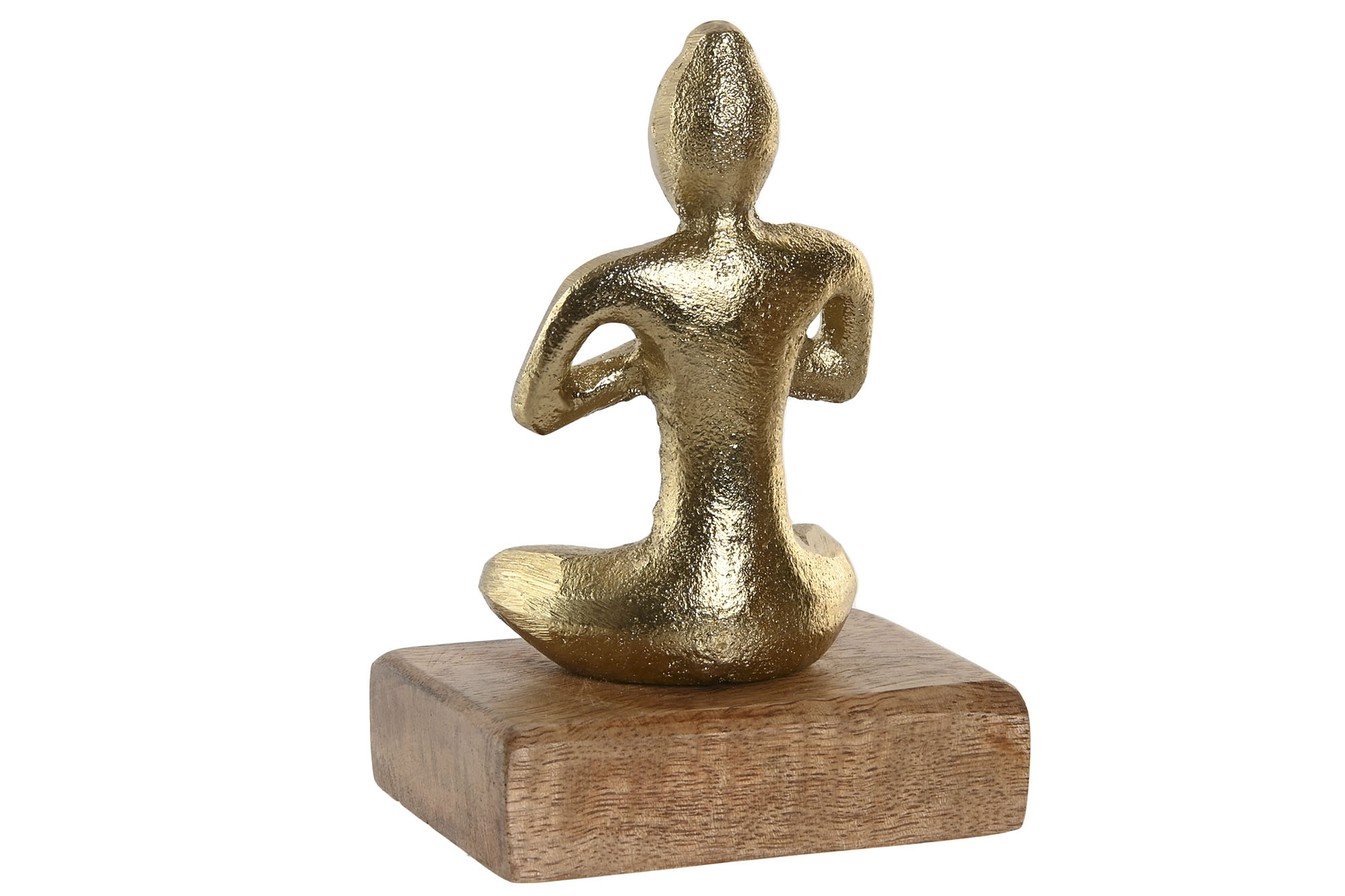 FIGURA ALUMINIO MANGO 6X6X16 YOGA BRAZOS ARRIBA 3